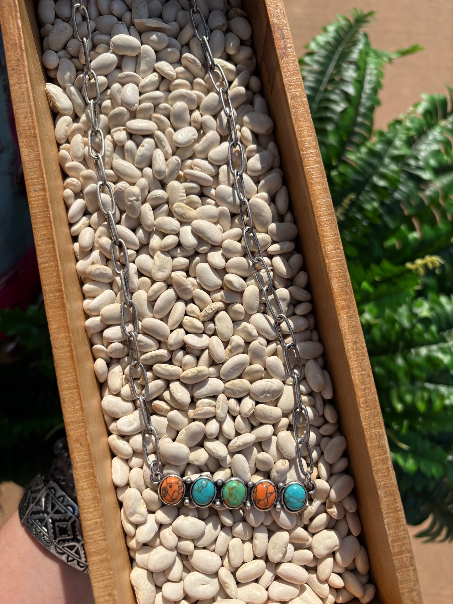 The August Bar Necklace