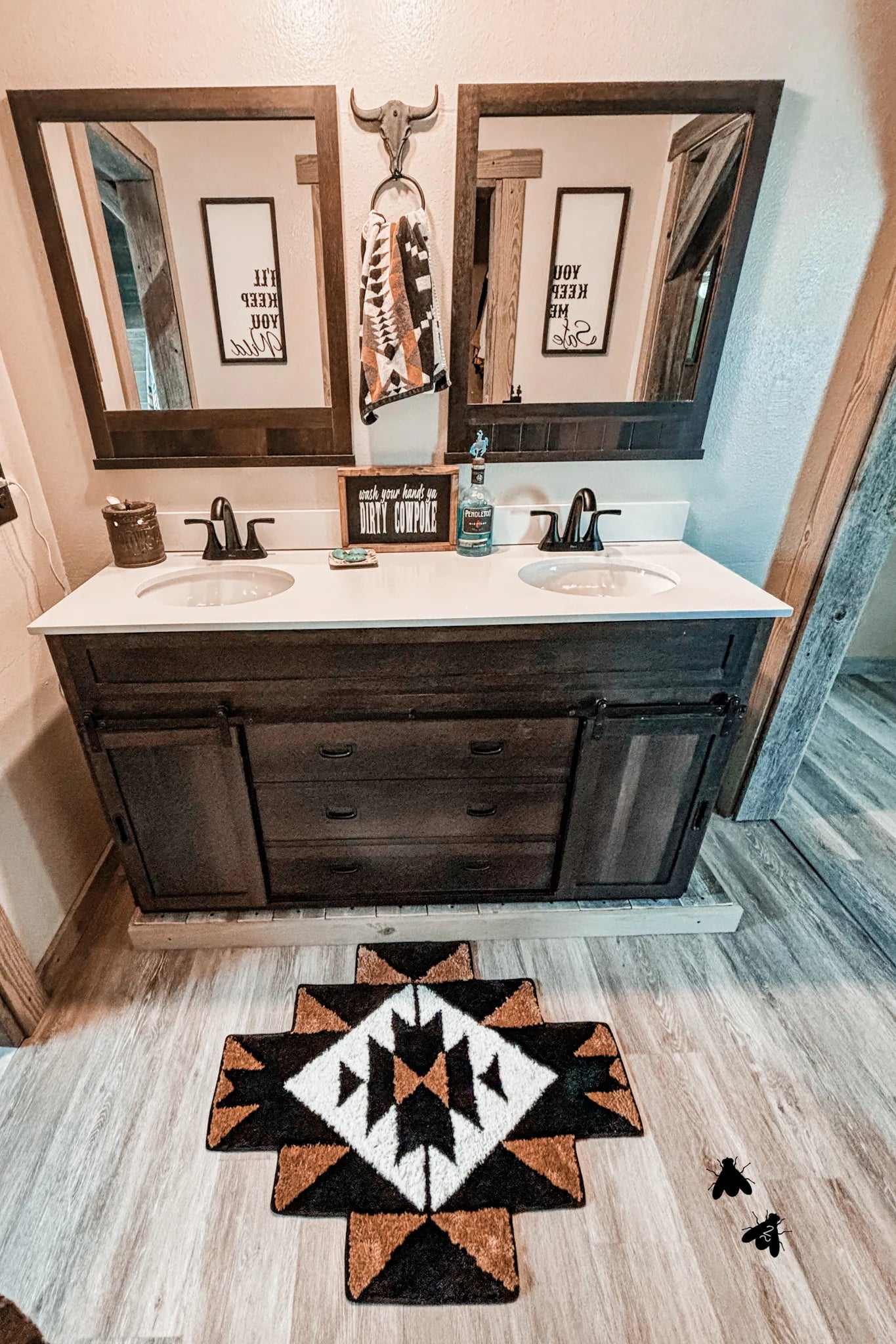 The Aztec Rodeo Rug