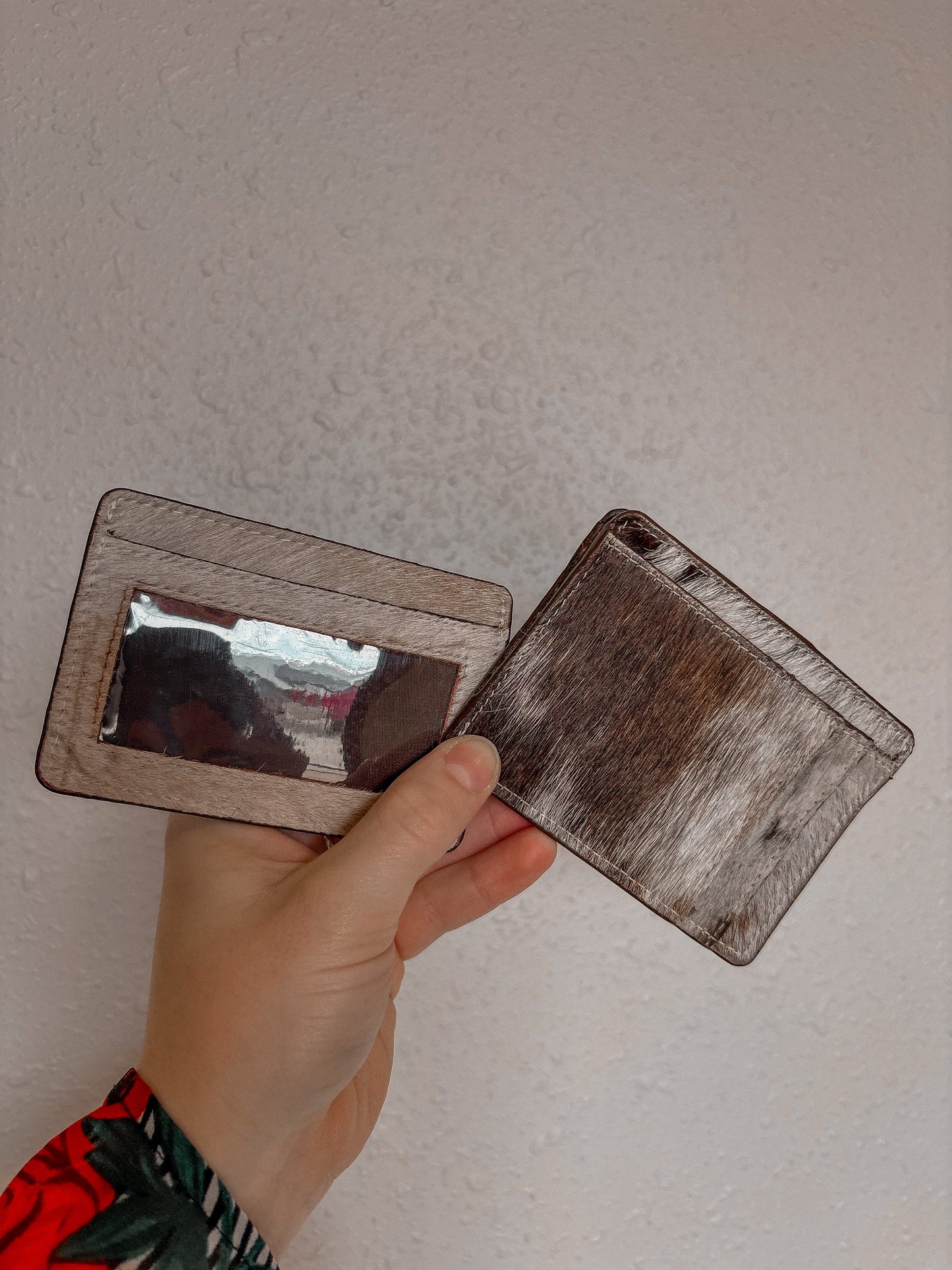 Cowhide Card & ID Holder
