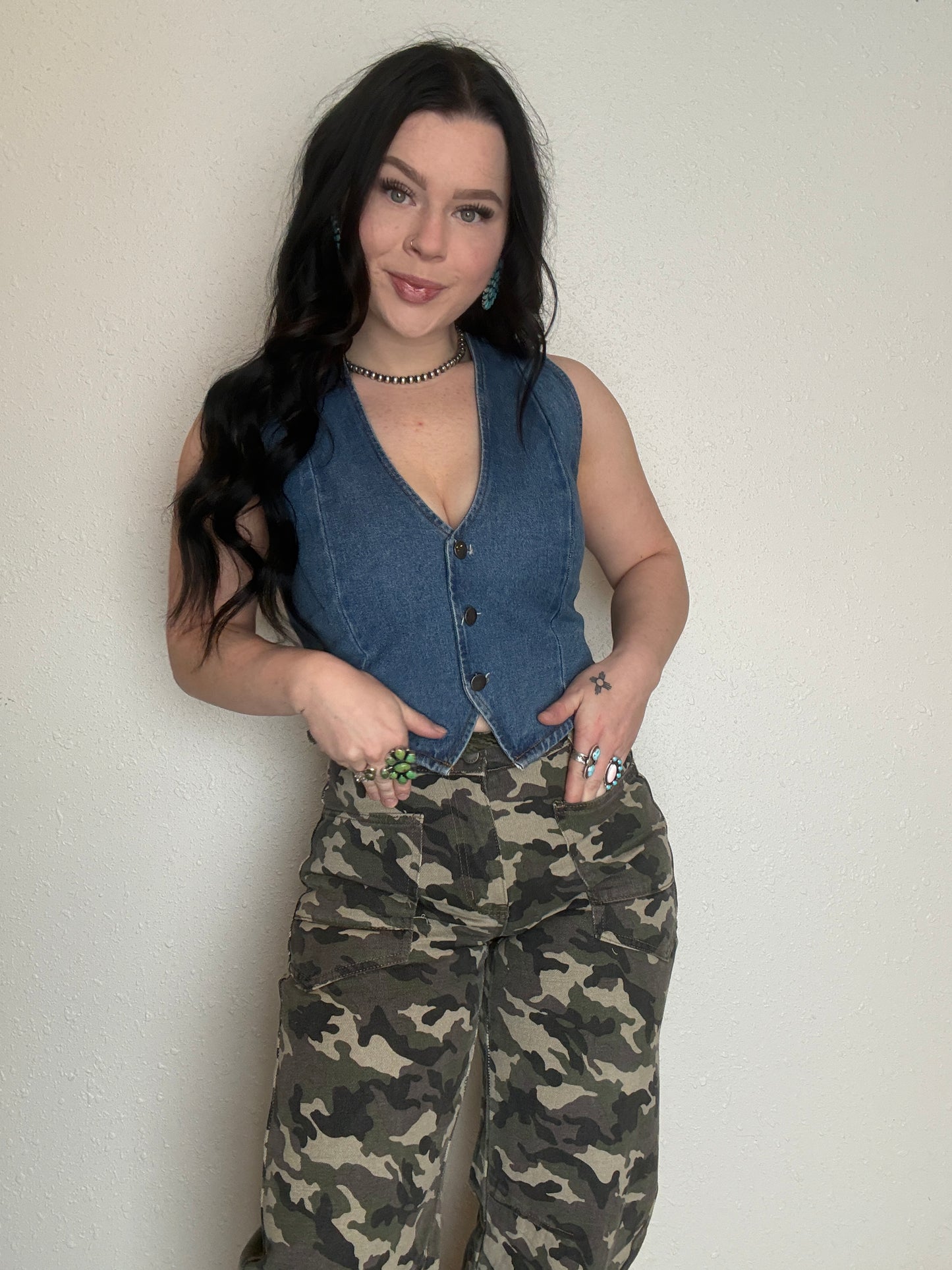 The Perfect Denim Vest