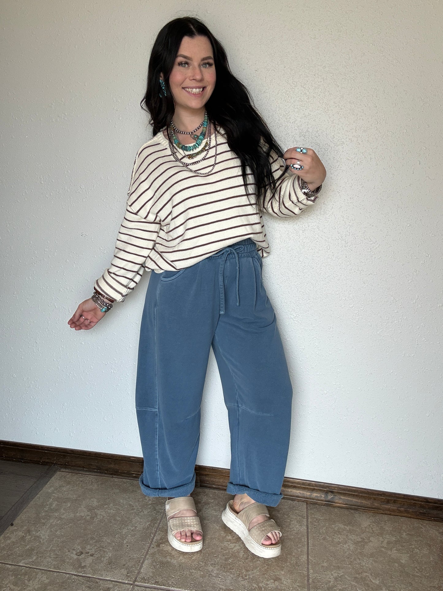 The Carmel Stripe Sweater