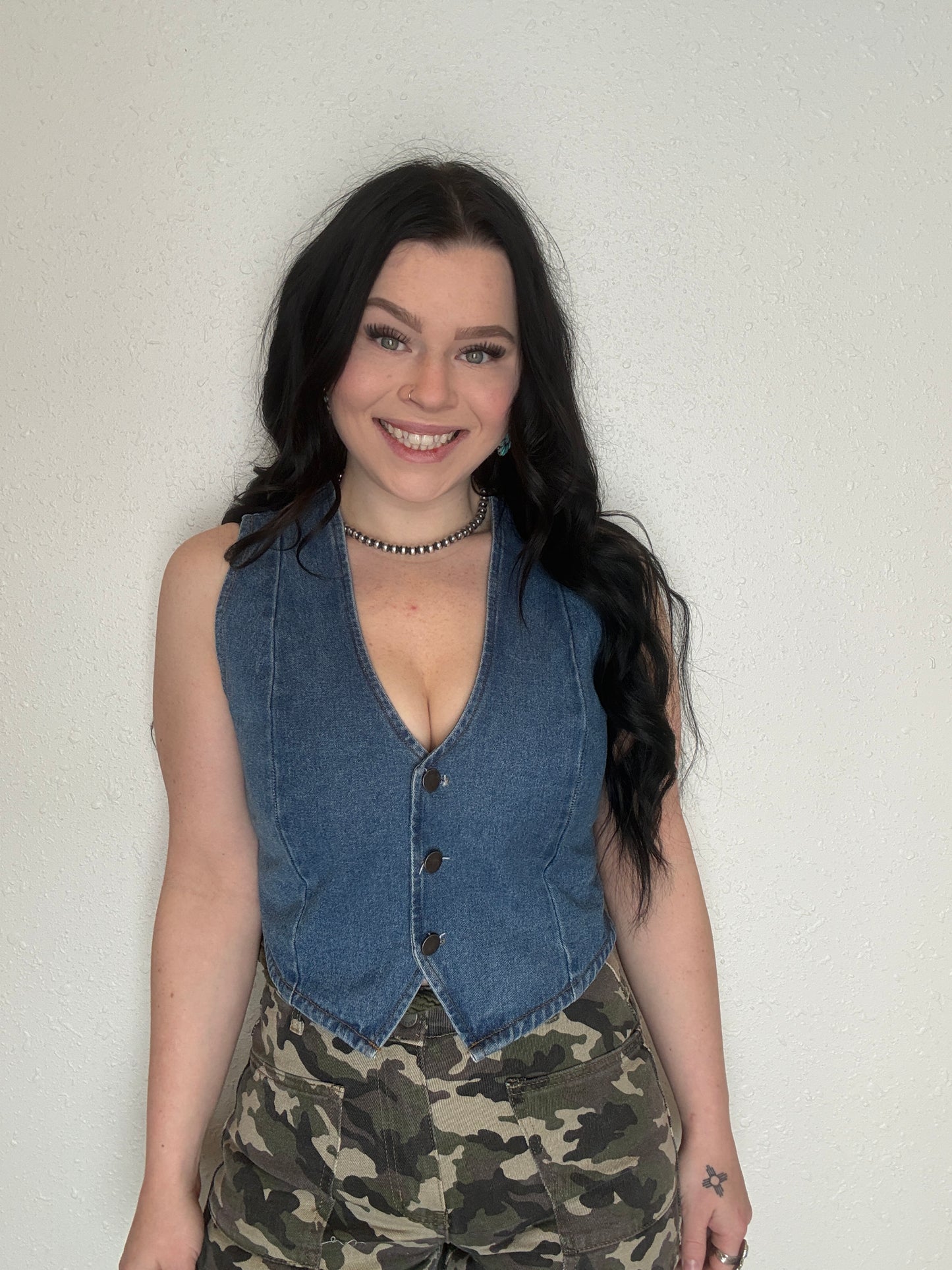 The Perfect Denim Vest