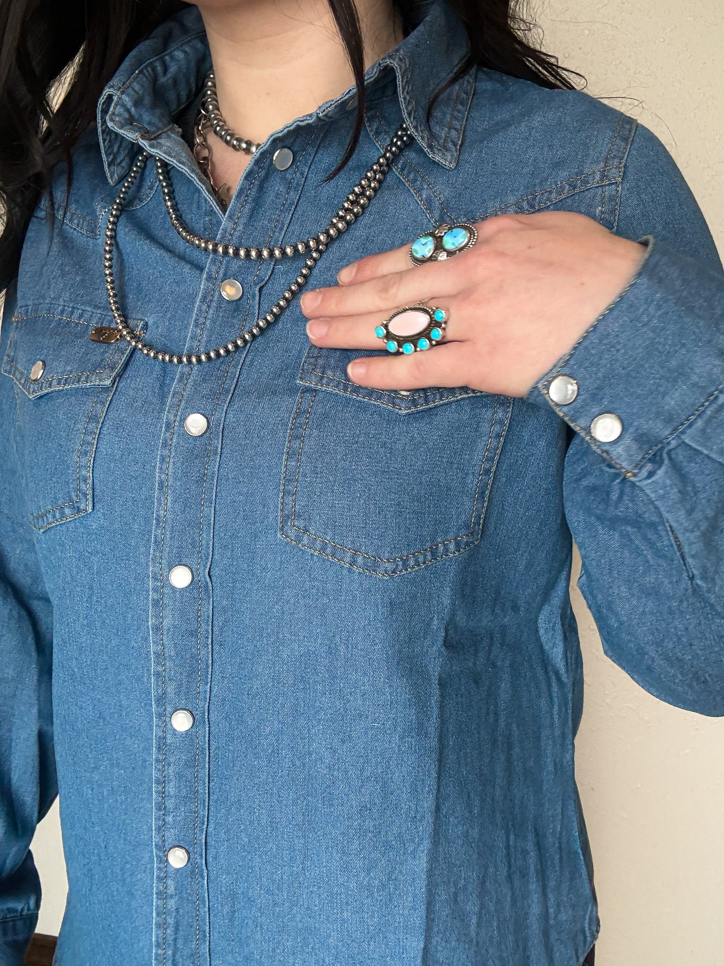 The Paisley Pearl Snap