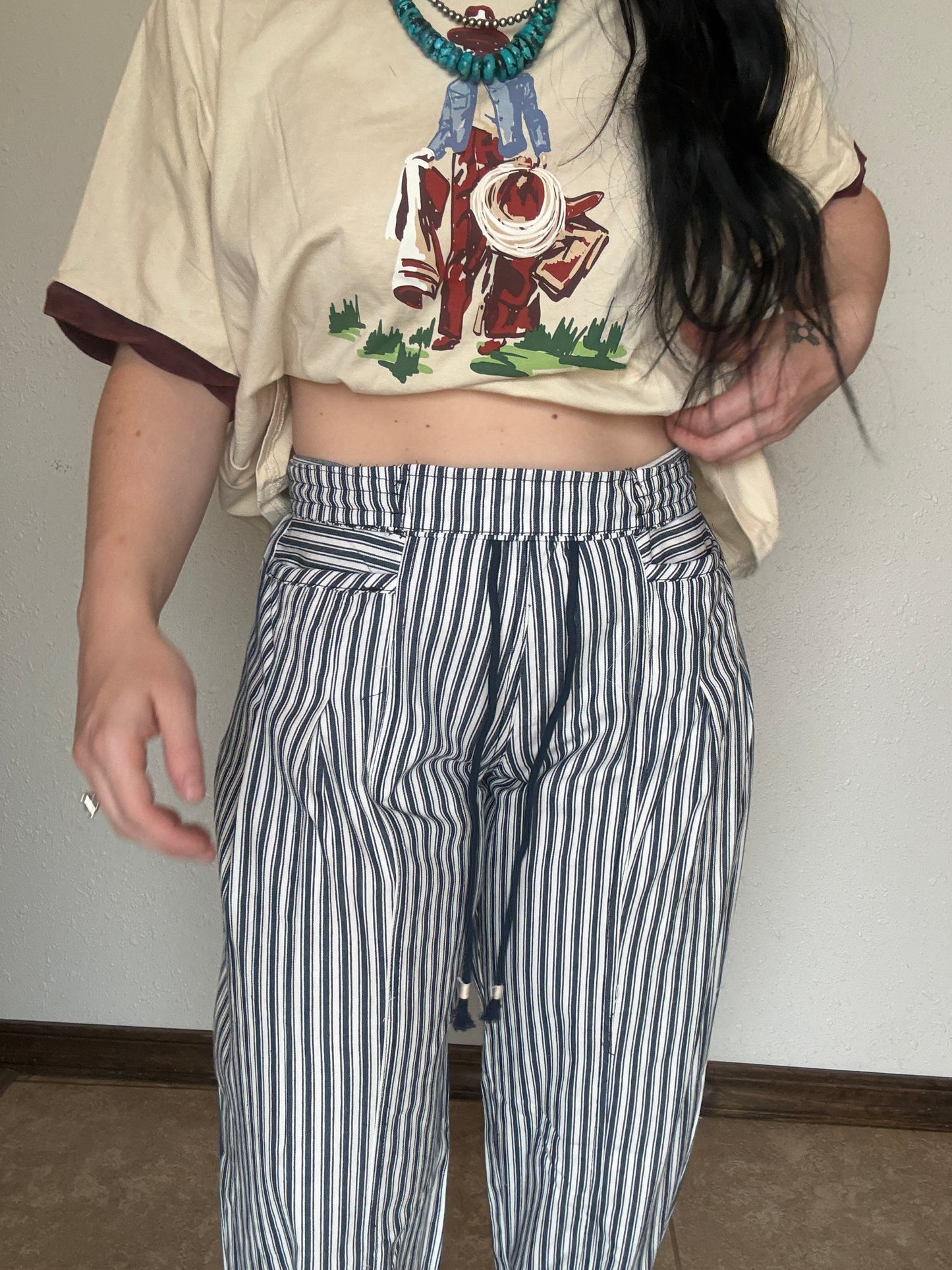 The Cayko Stripe Denim *Navy