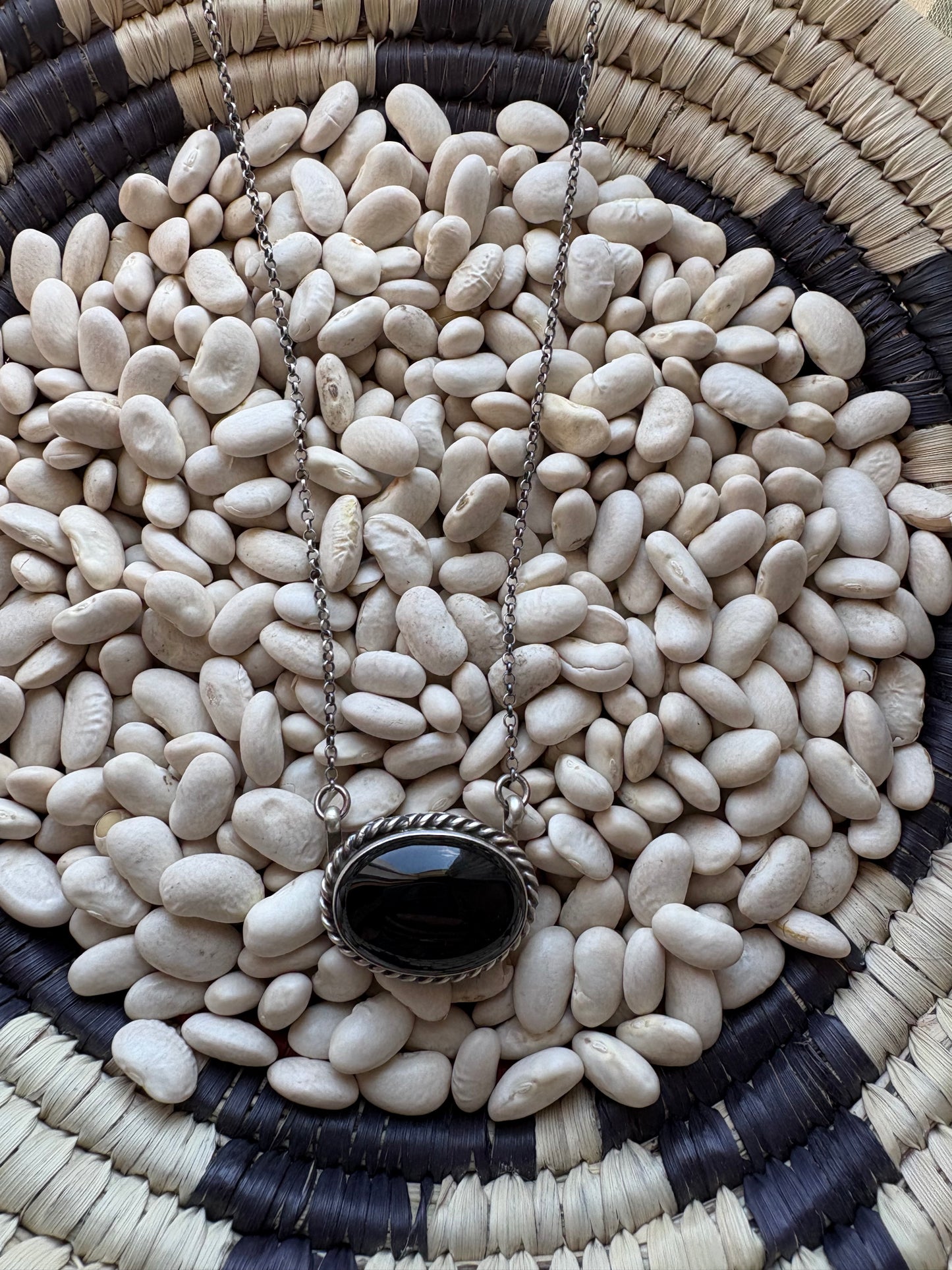 Donovan Skeets Black Onyx Necklace