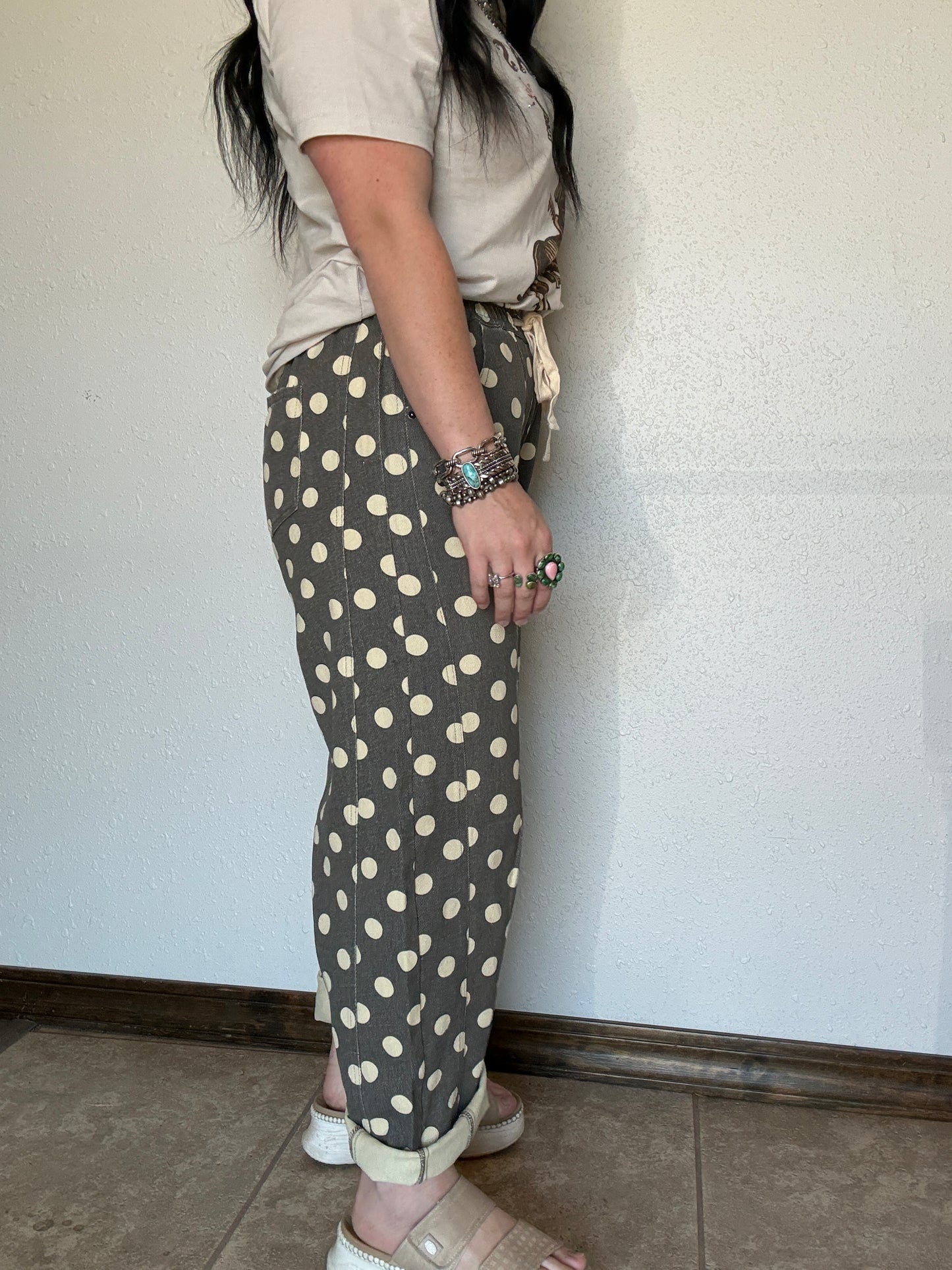 The Palomino Polka Dot Pant