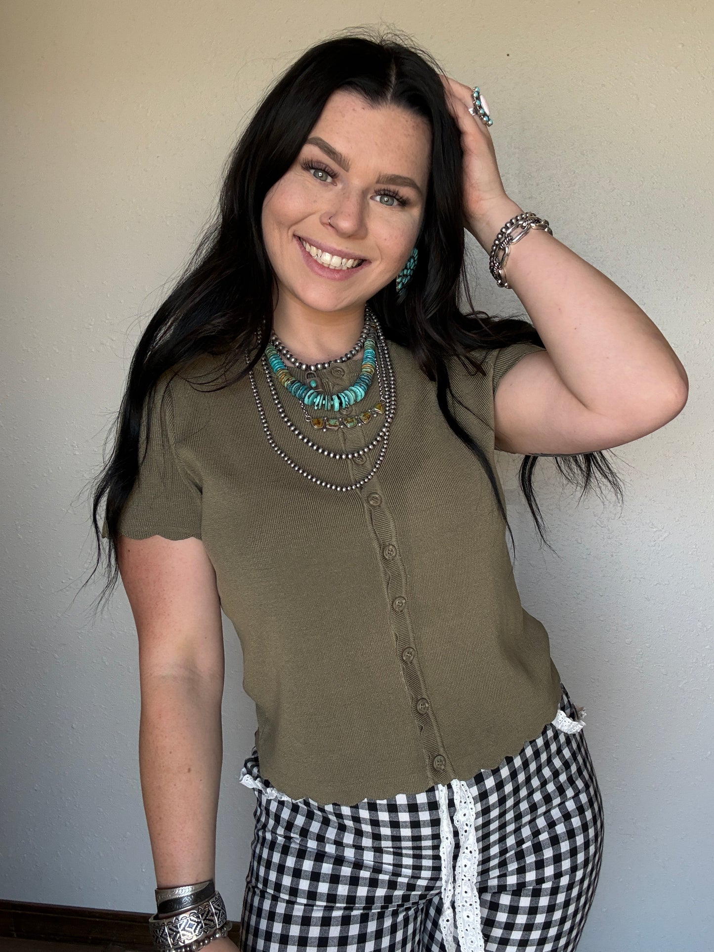 The Kels Ruffle Top