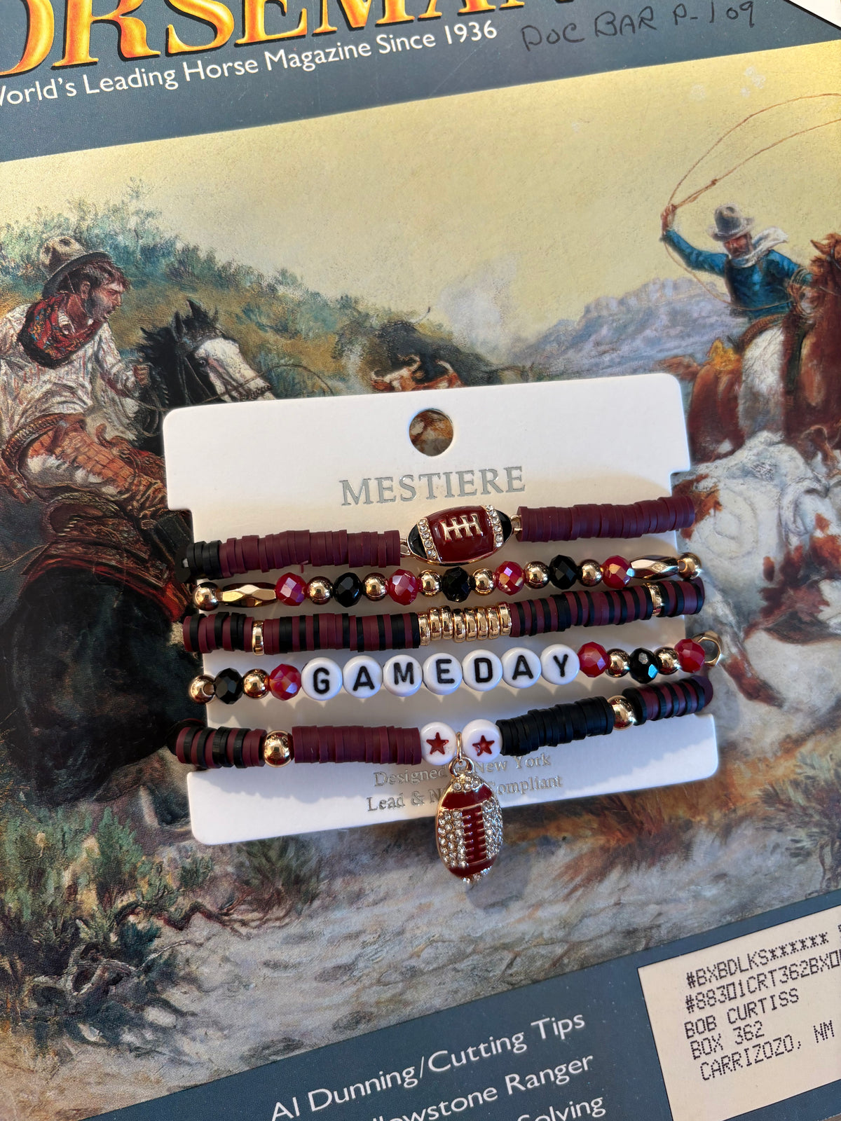 Game Day Bracelet Set