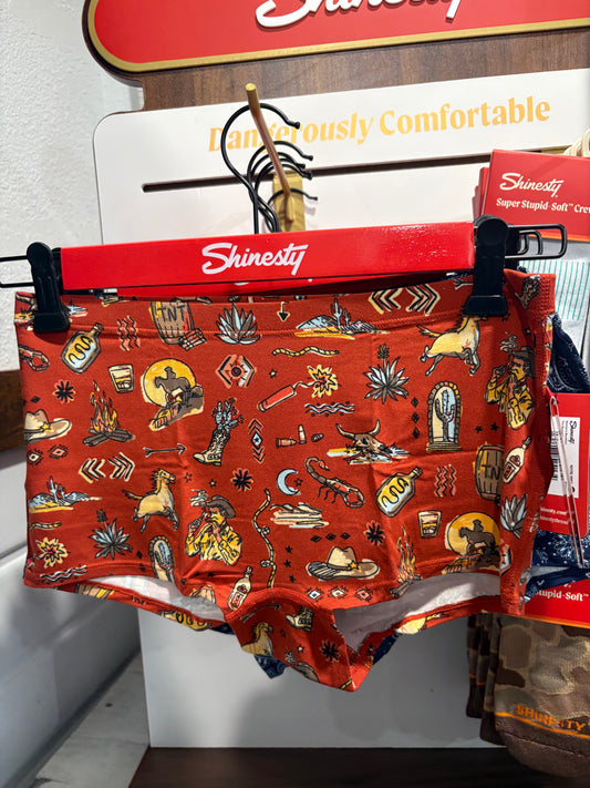 Women’s Boyshort Underwear *Hightail Howdy