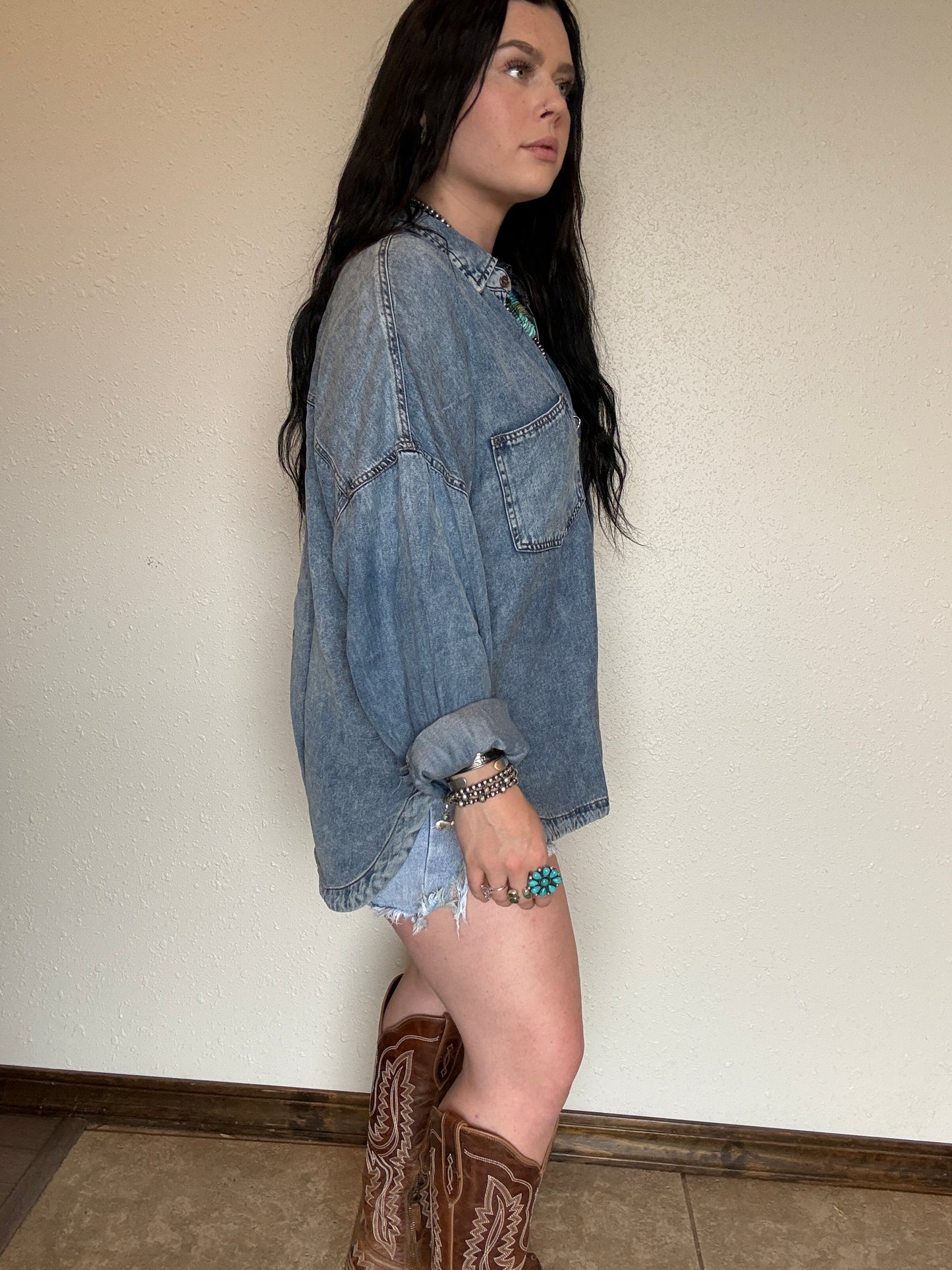 The Roper Denim Top