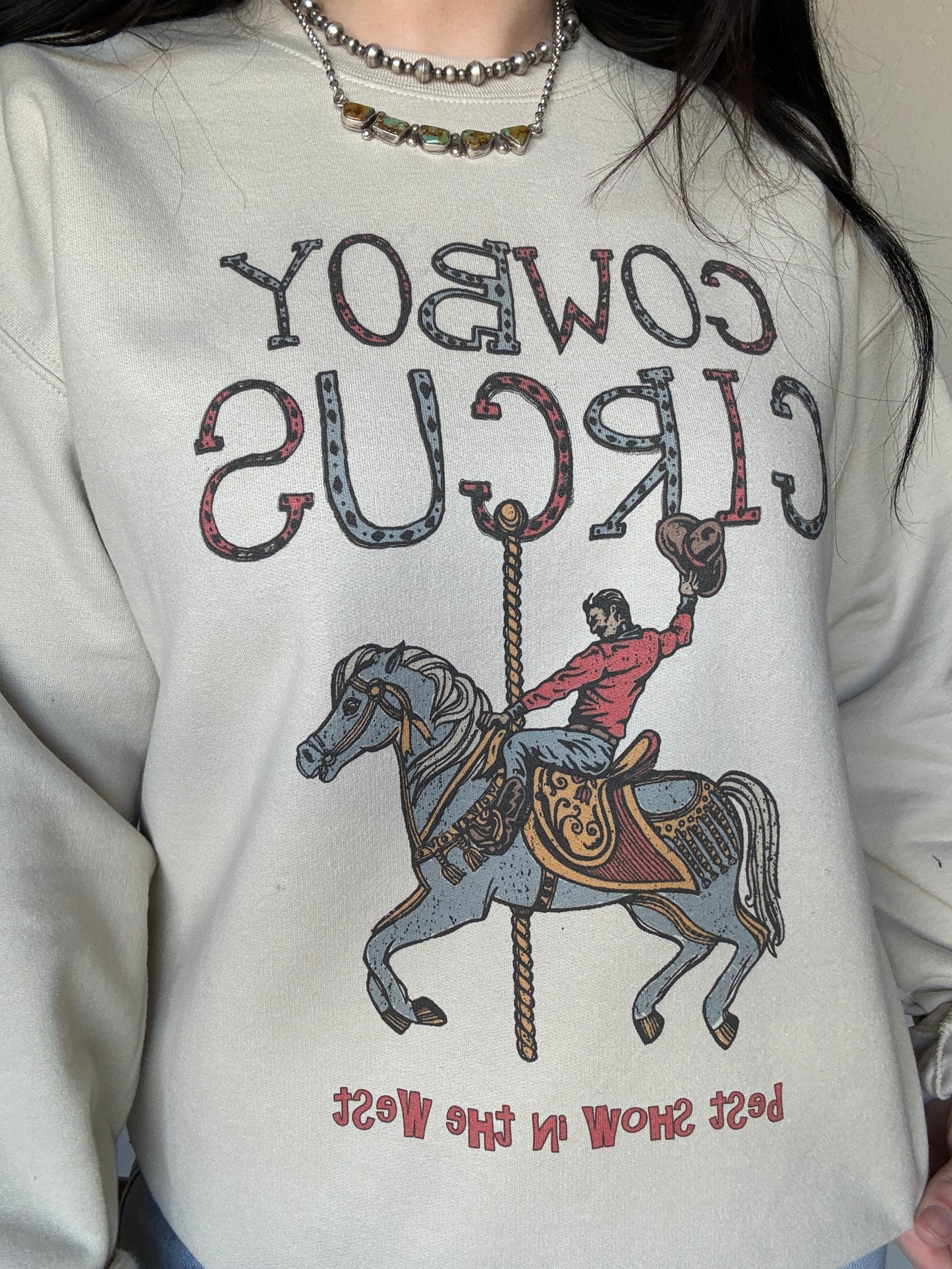 Cowboy Circus Crewneck