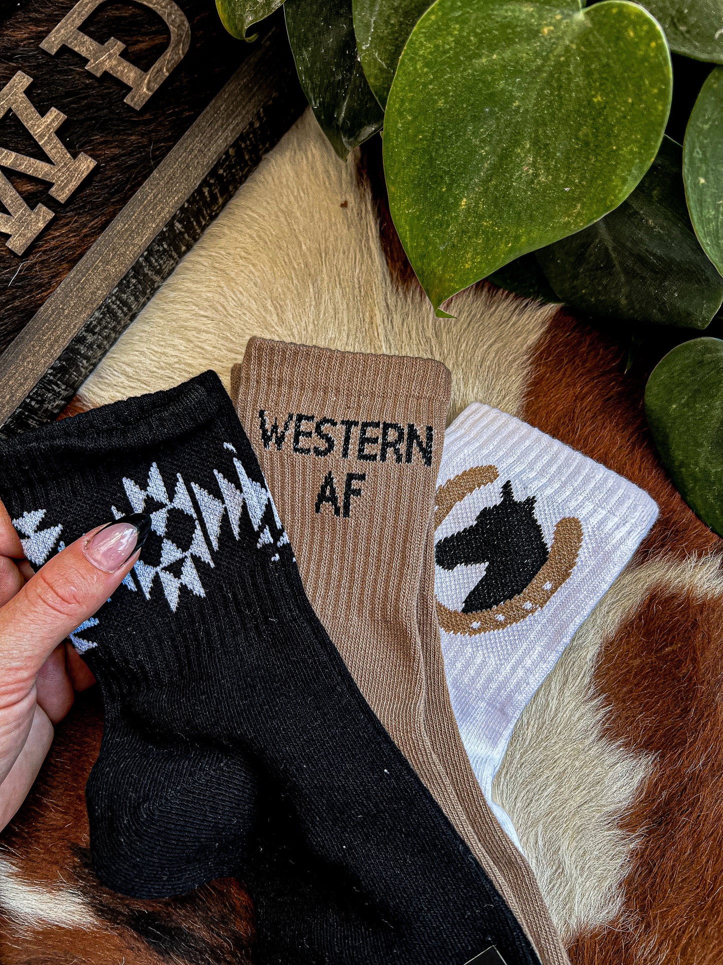 Sock ‘Em’ Silly Set *WESTERN AF