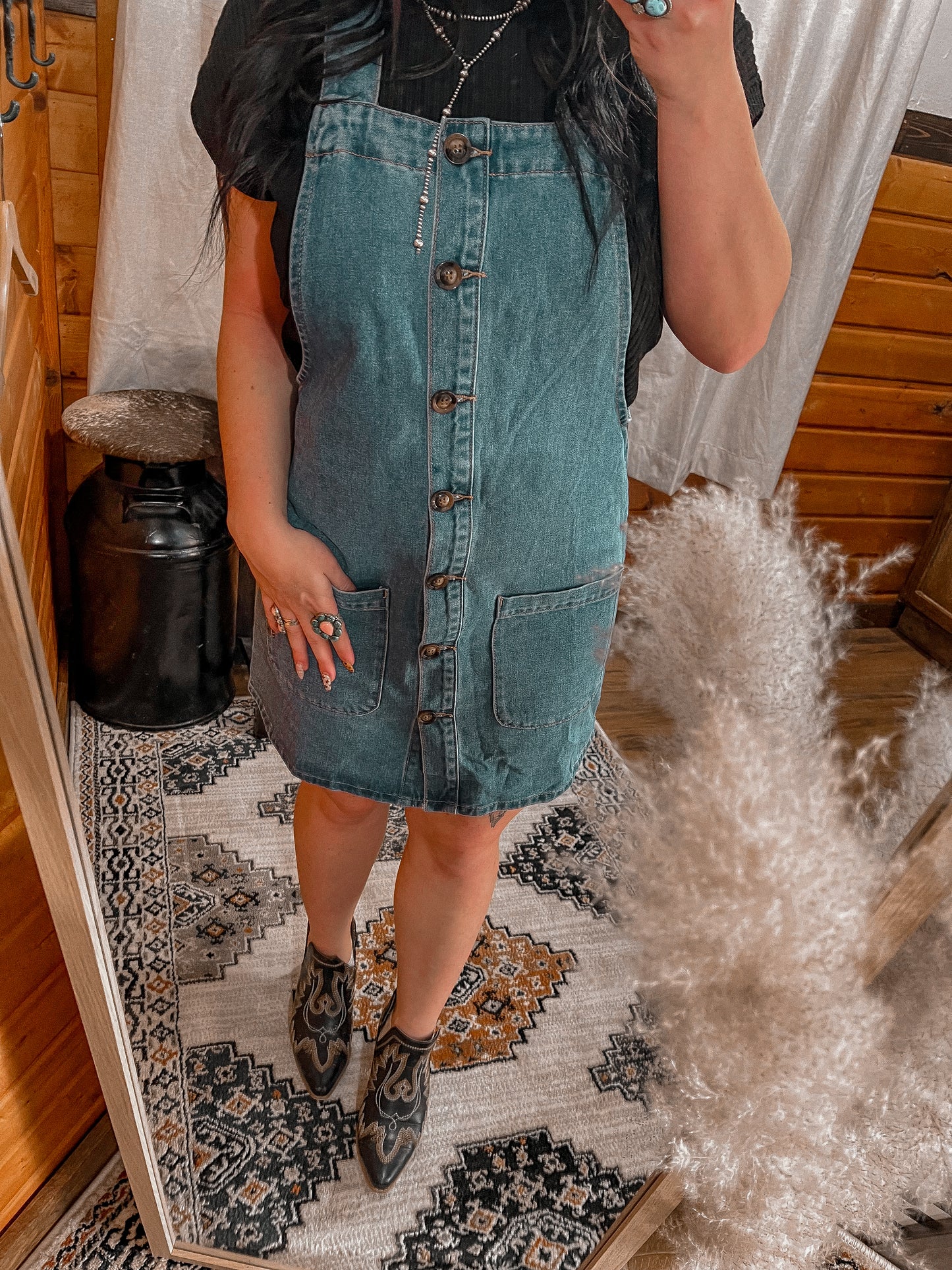 The Western Way Overall Dress