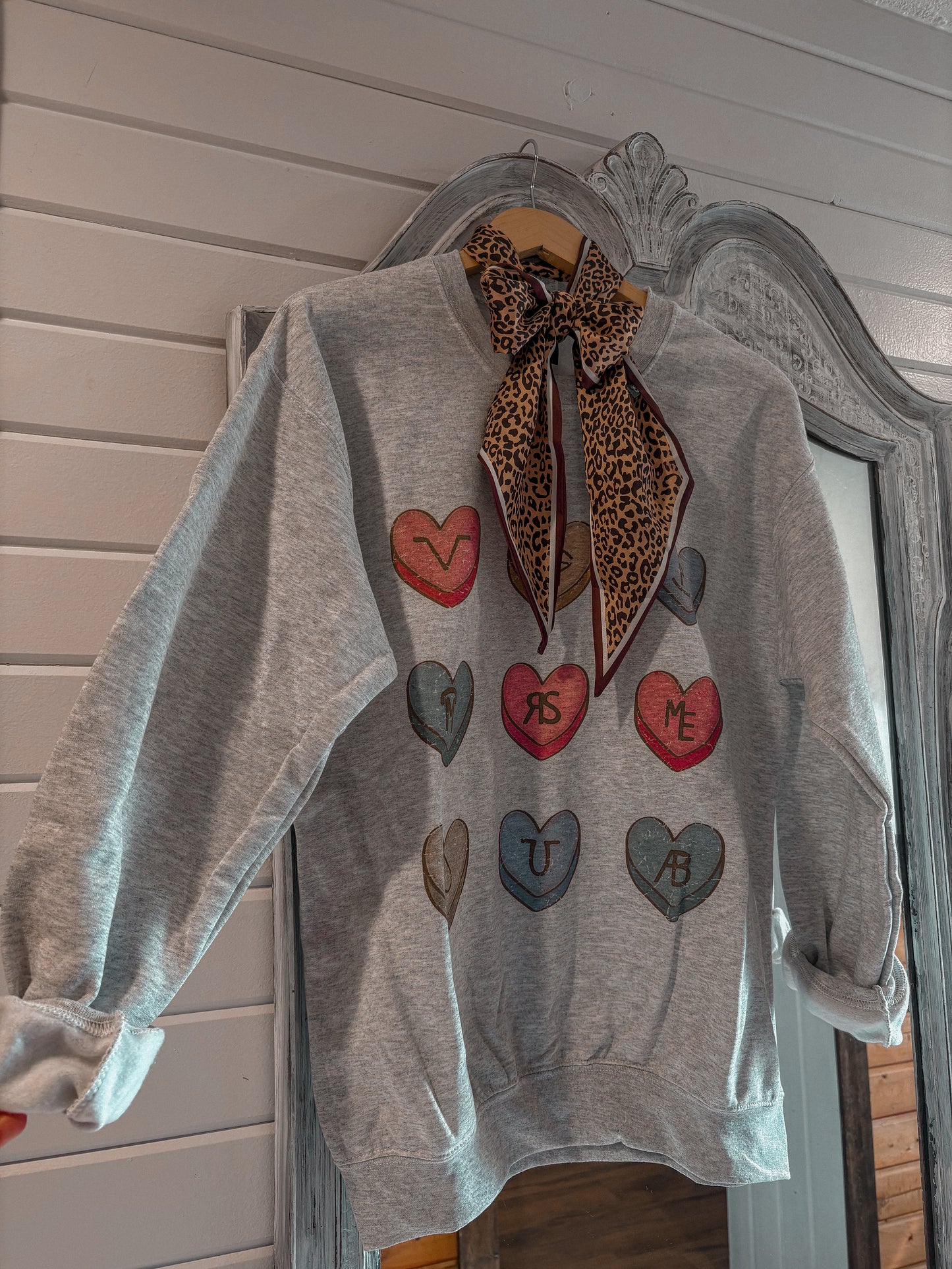 Branded Sweetheart Crewneck