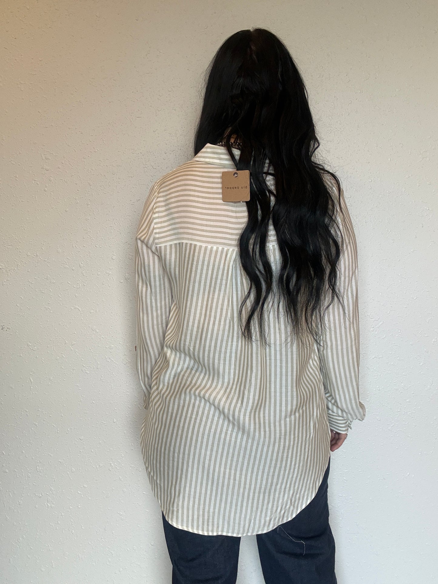 The Mesa Button Up *Green