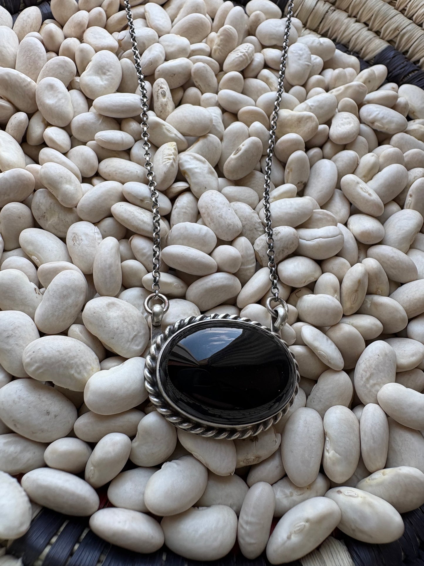 Donovan Skeets Black Onyx Necklace