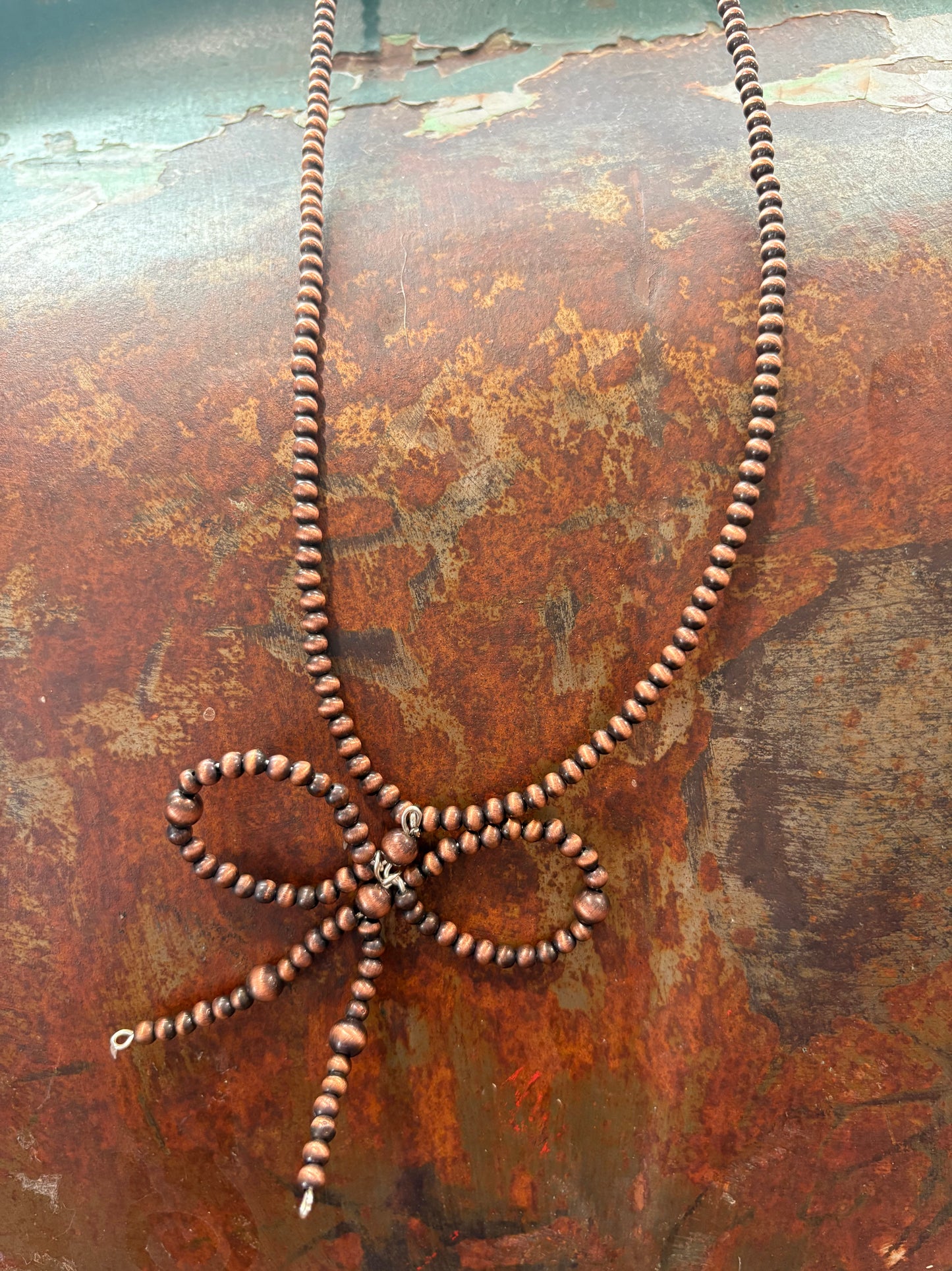 Dangle Bow Necklace