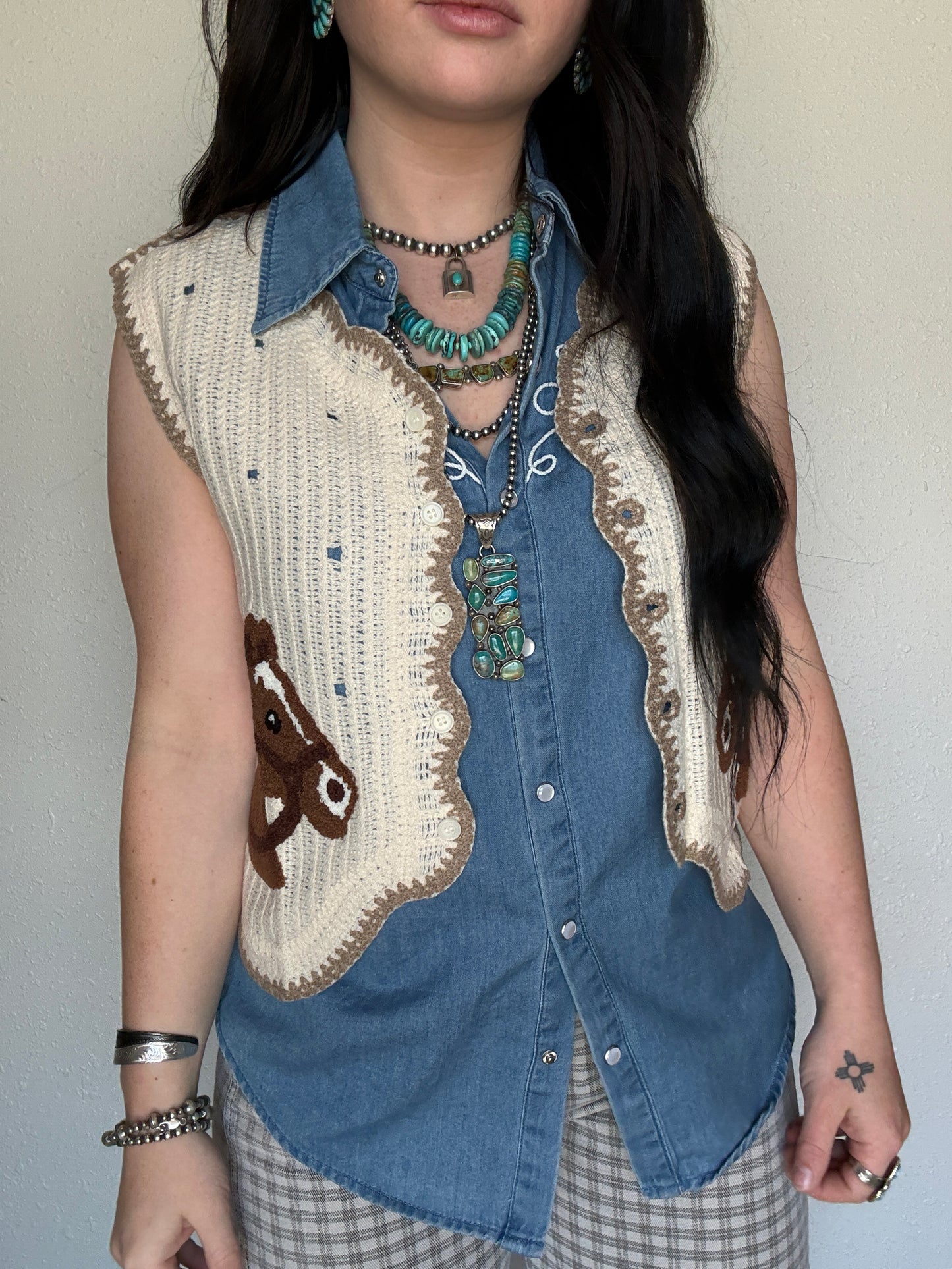 The Duo Knit Horse Sweater
