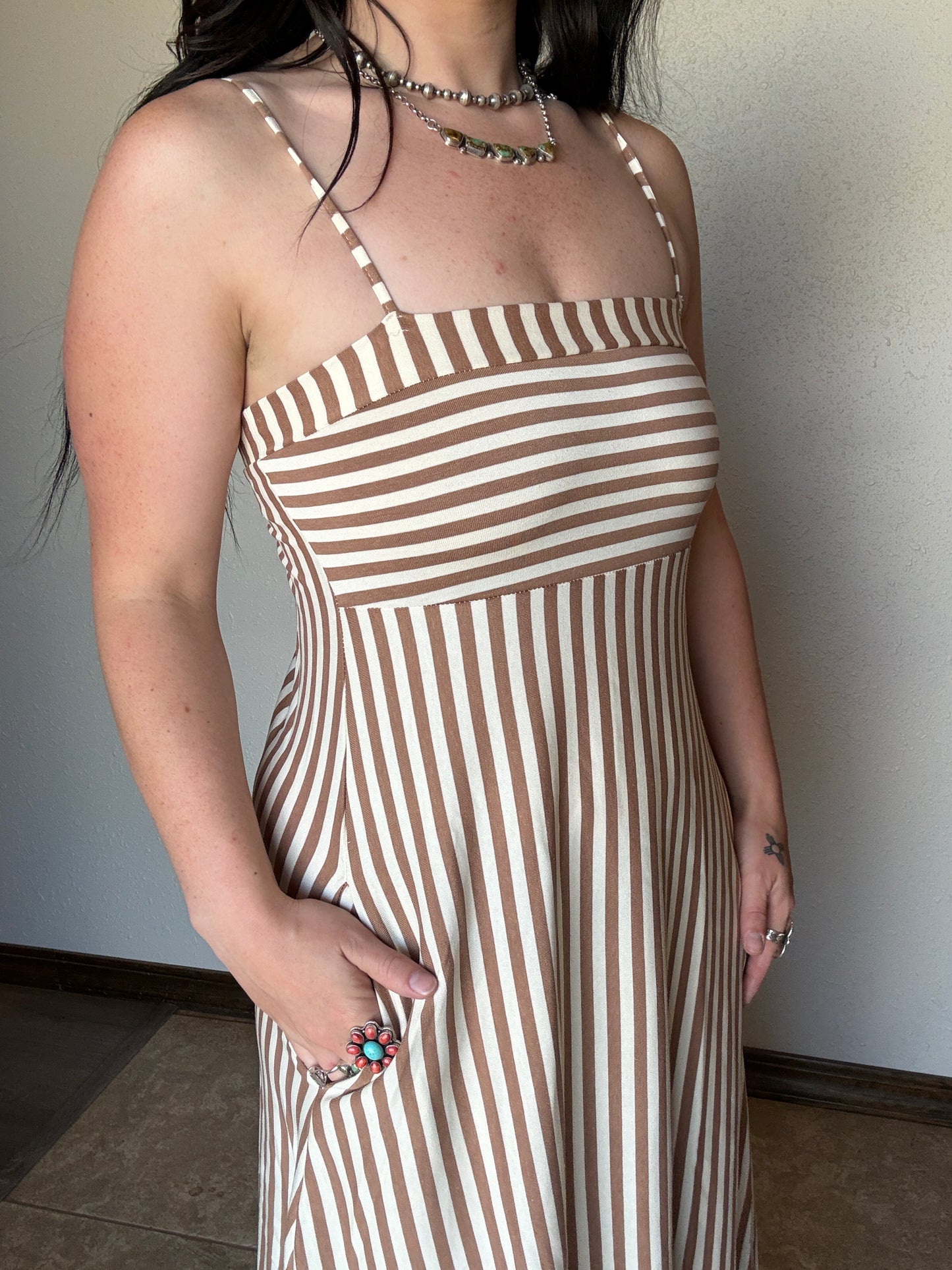 The Funnel Cake Maxi Dress