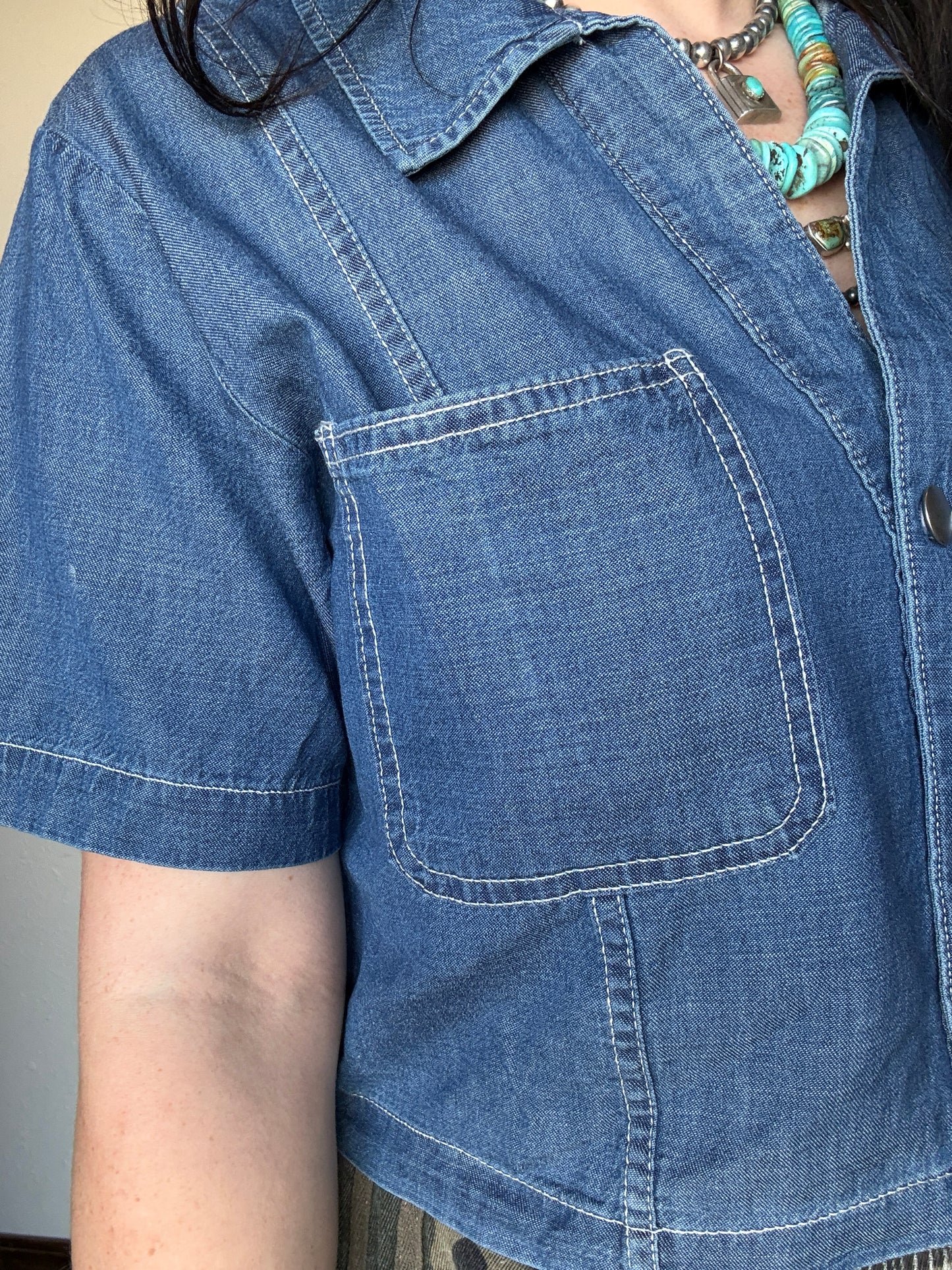 The Indigo Cropped Denim