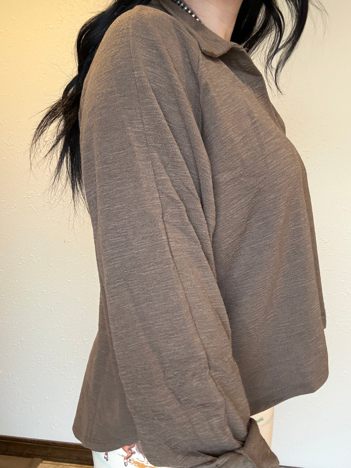 The Shilo Collared High Low Top