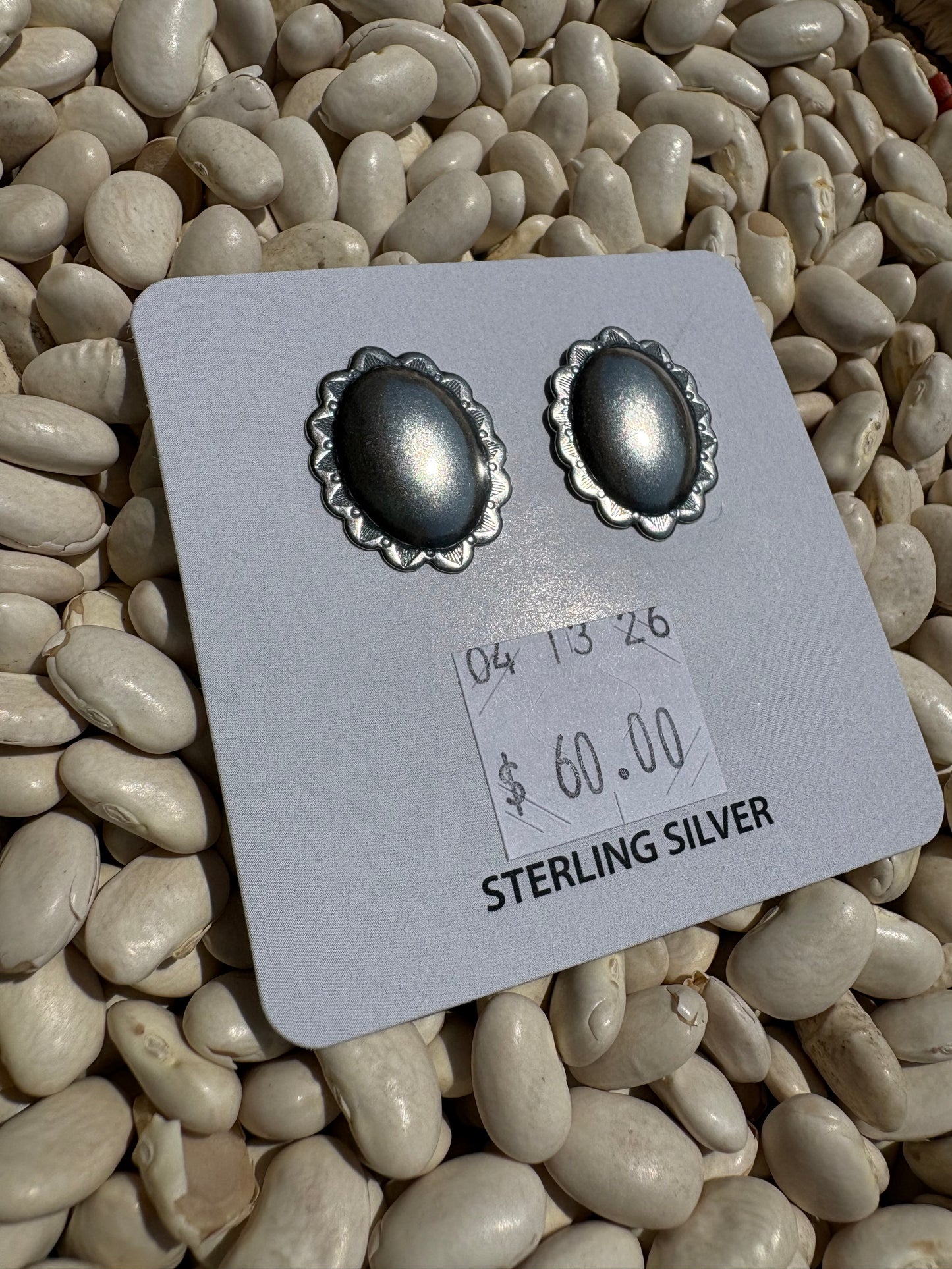 Plain Jane Silver Everyday Stud
