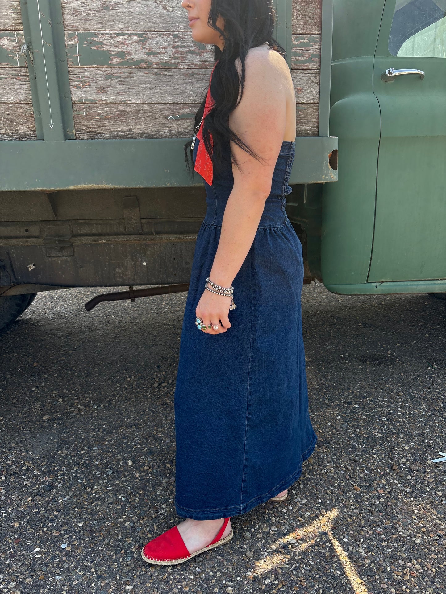 Americas Sweetheart Denim Dress