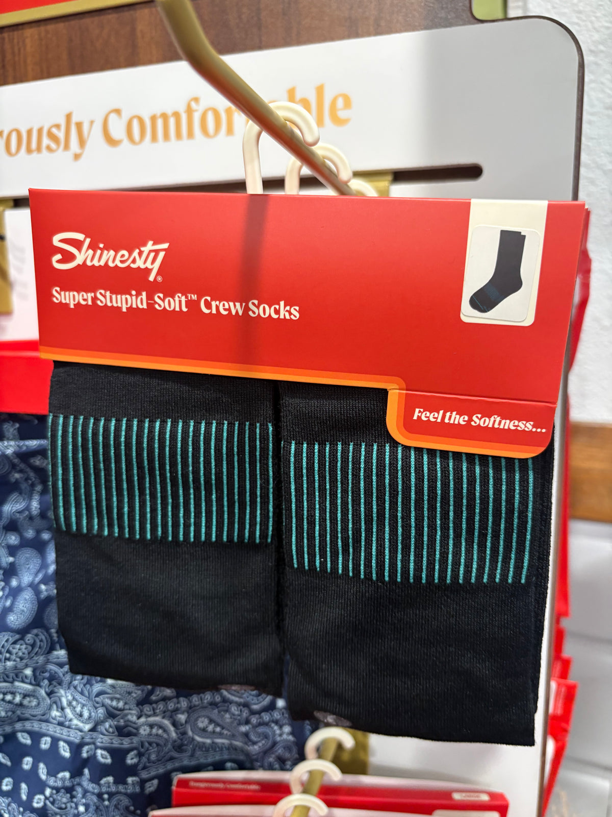 The Threat Level Crew Sock