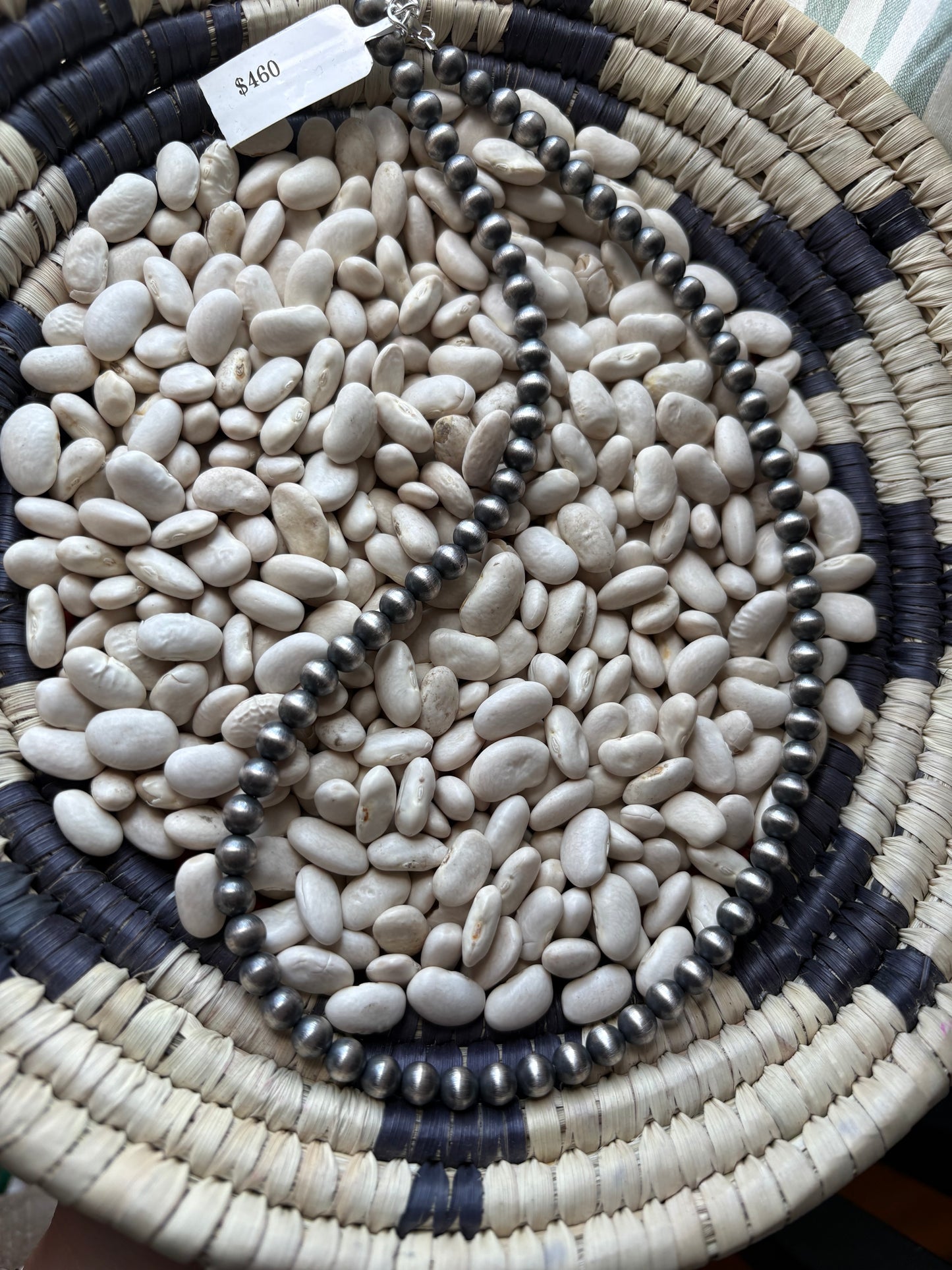 6mm 21” Sterling Pearl Necklace