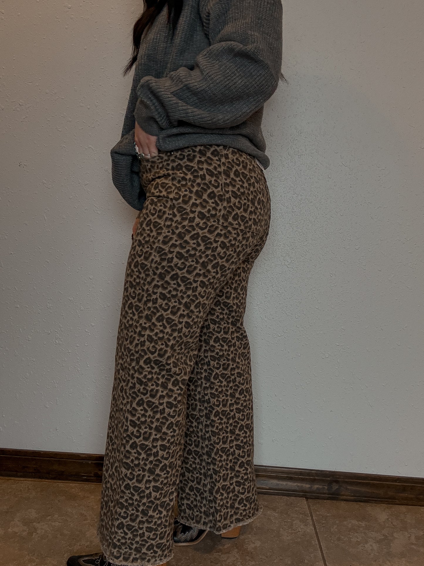 The Roper Leopard Jeans