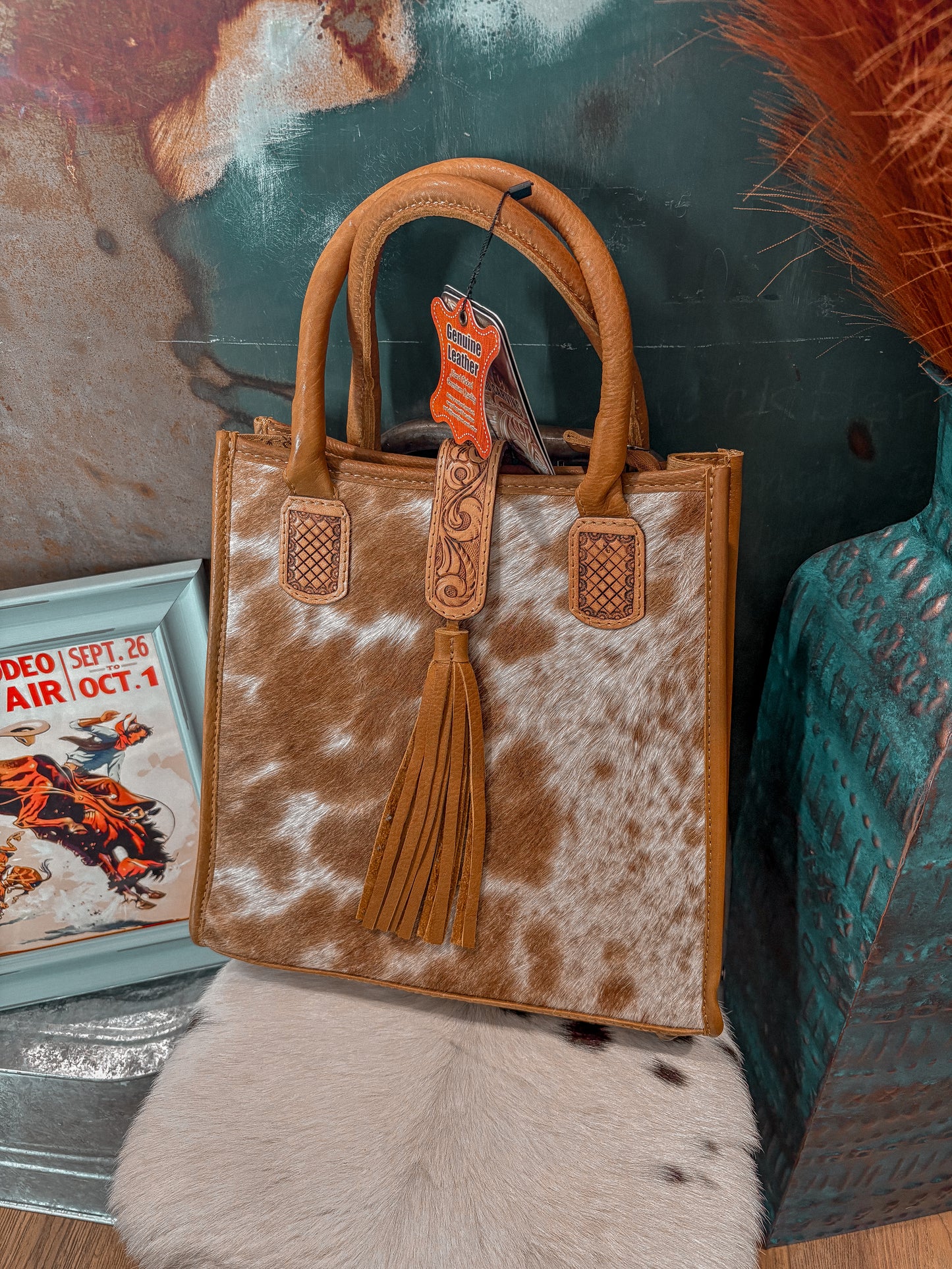 The York Cowhide Bag