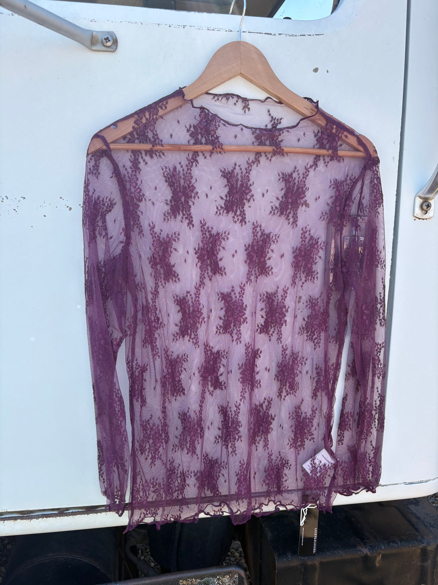 Lace Undershirt *Purple