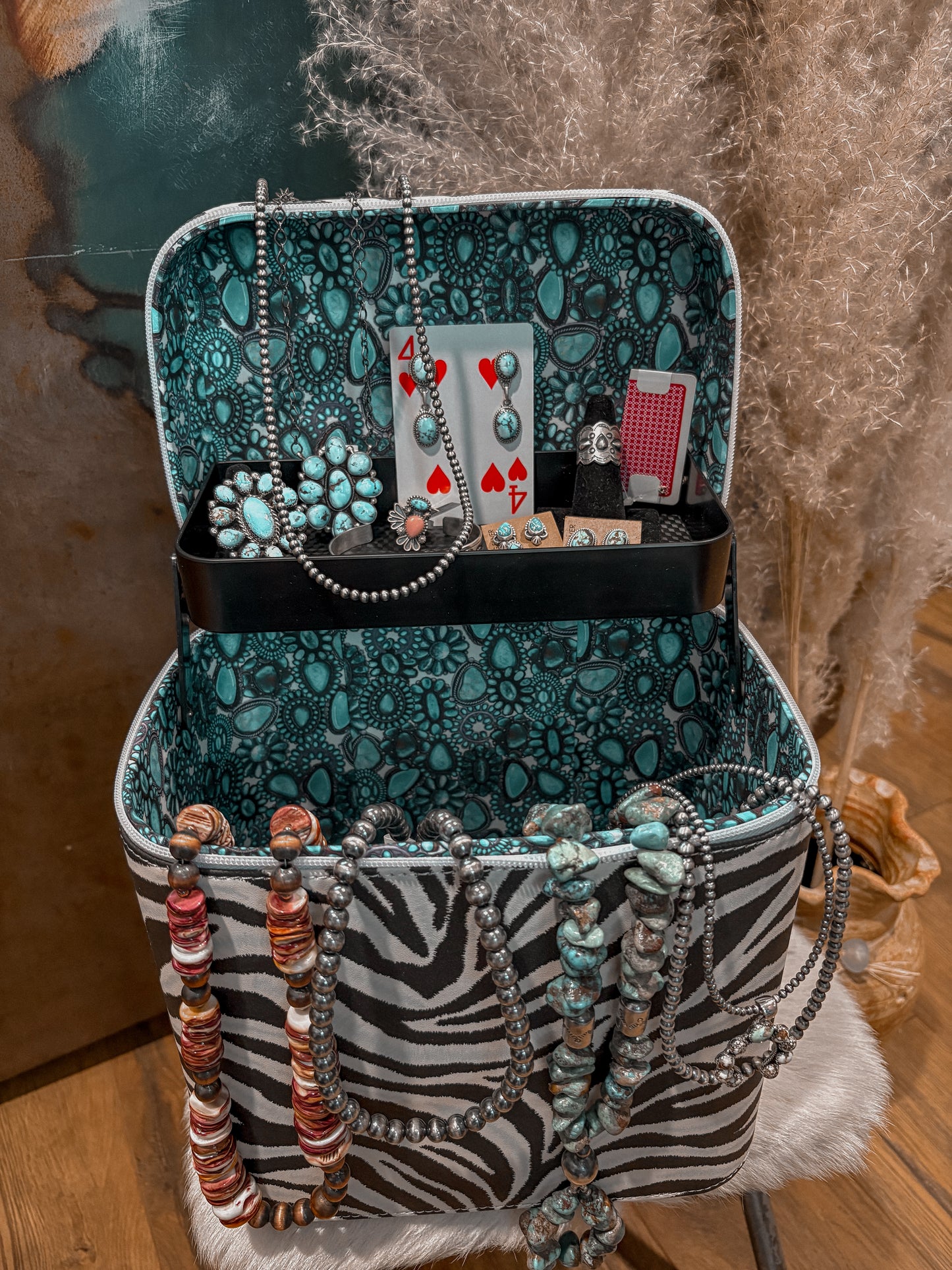 The Zebra Girl Travel Case