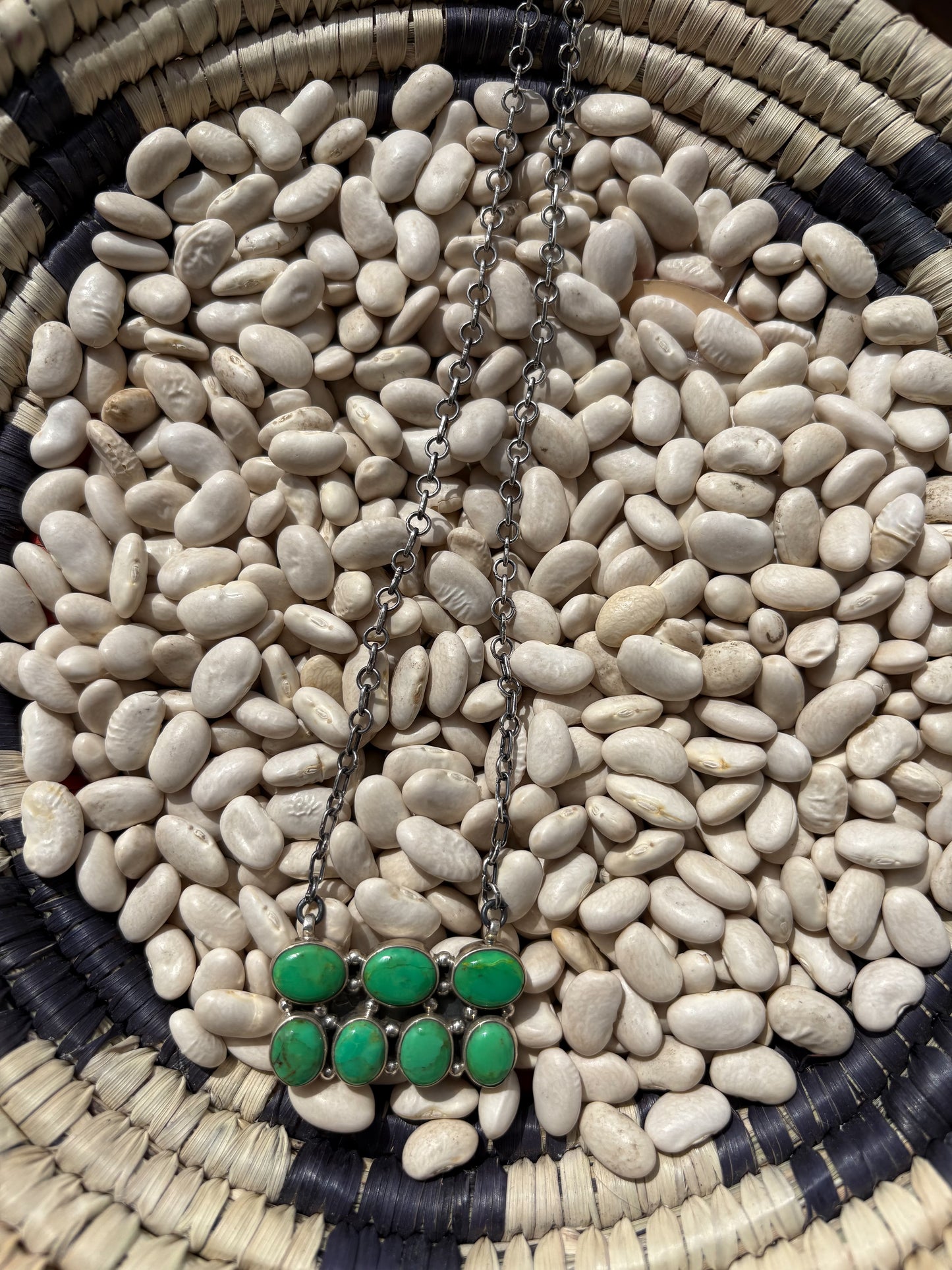Green Apple Mojave Bar Necklace