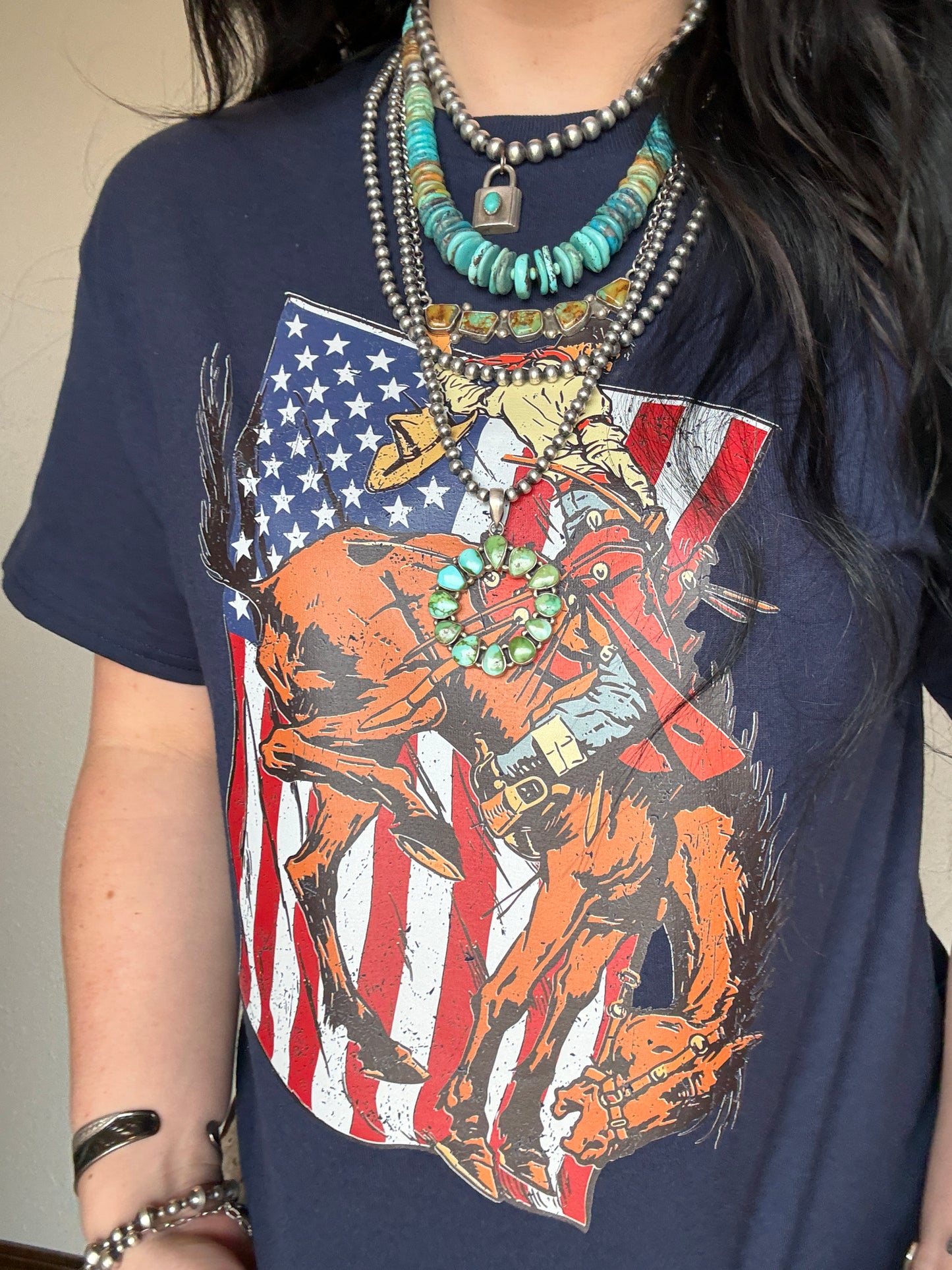 The USA Cowboy Tee