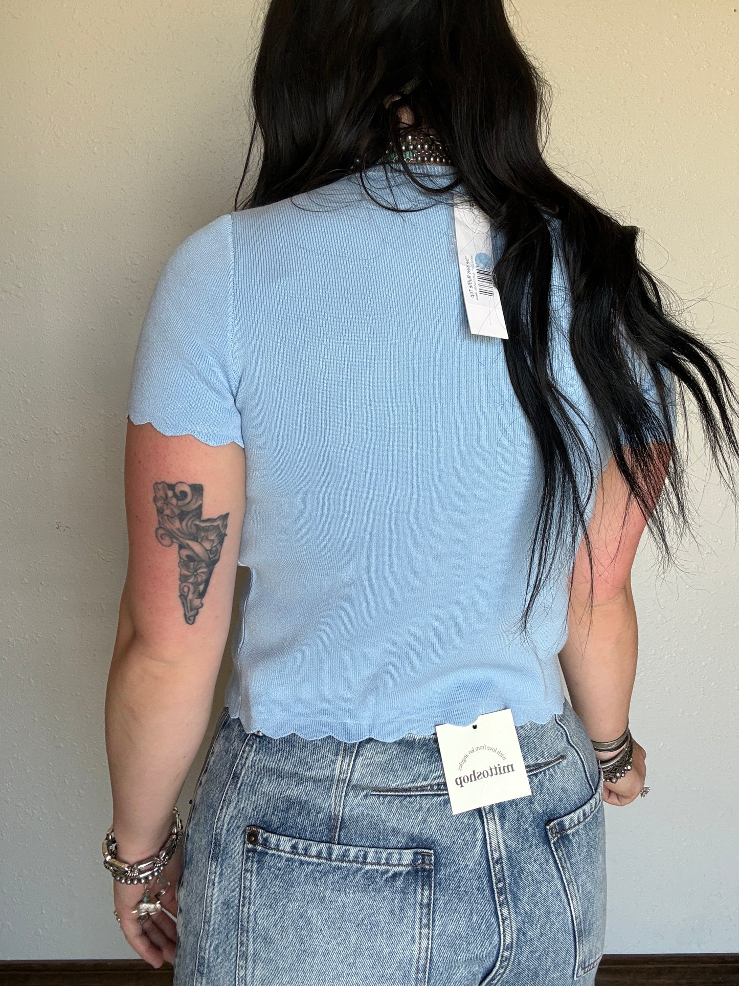 The Kels Ruffle Top