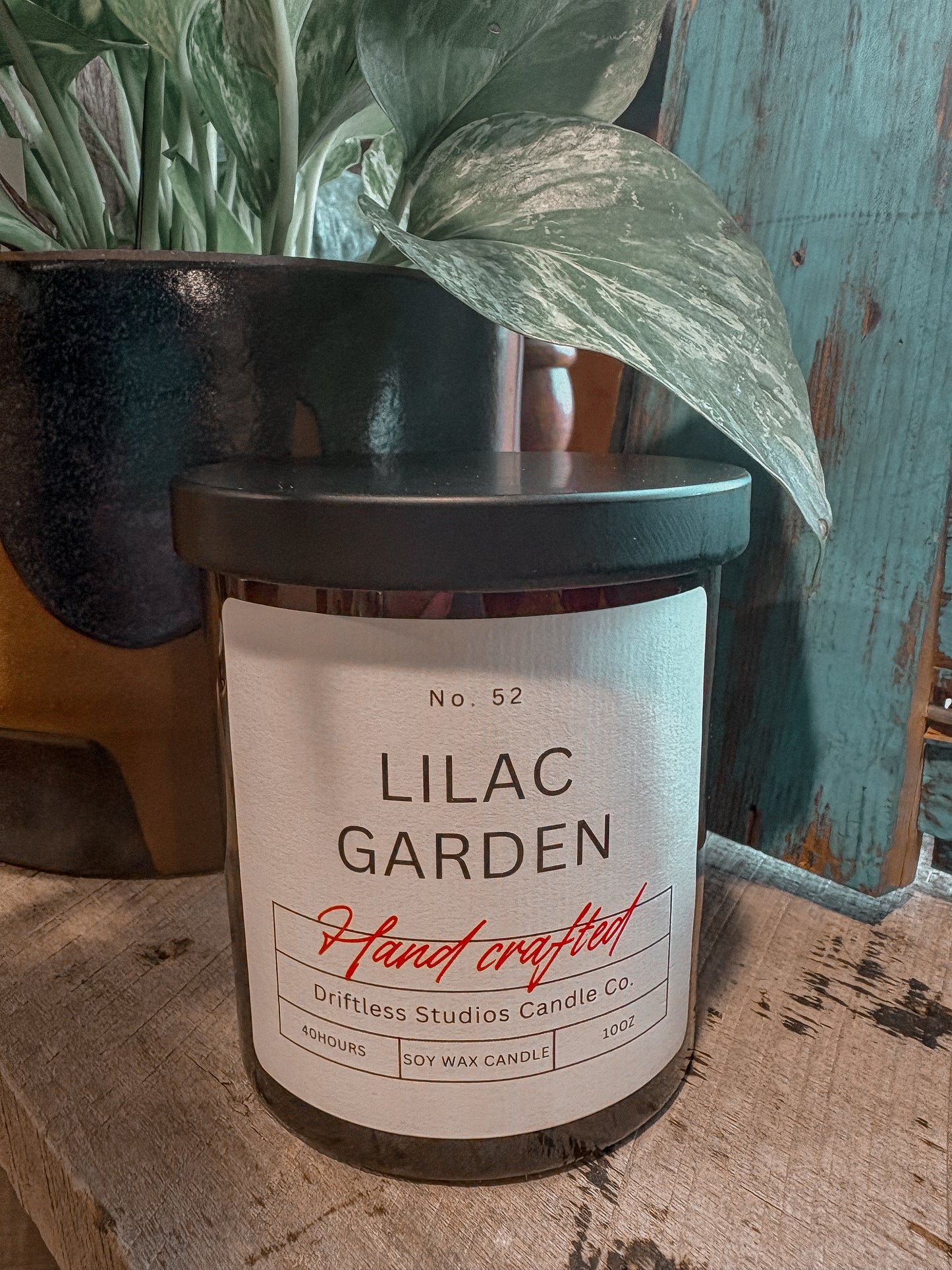 Lilac Garden Soy Wax Candle