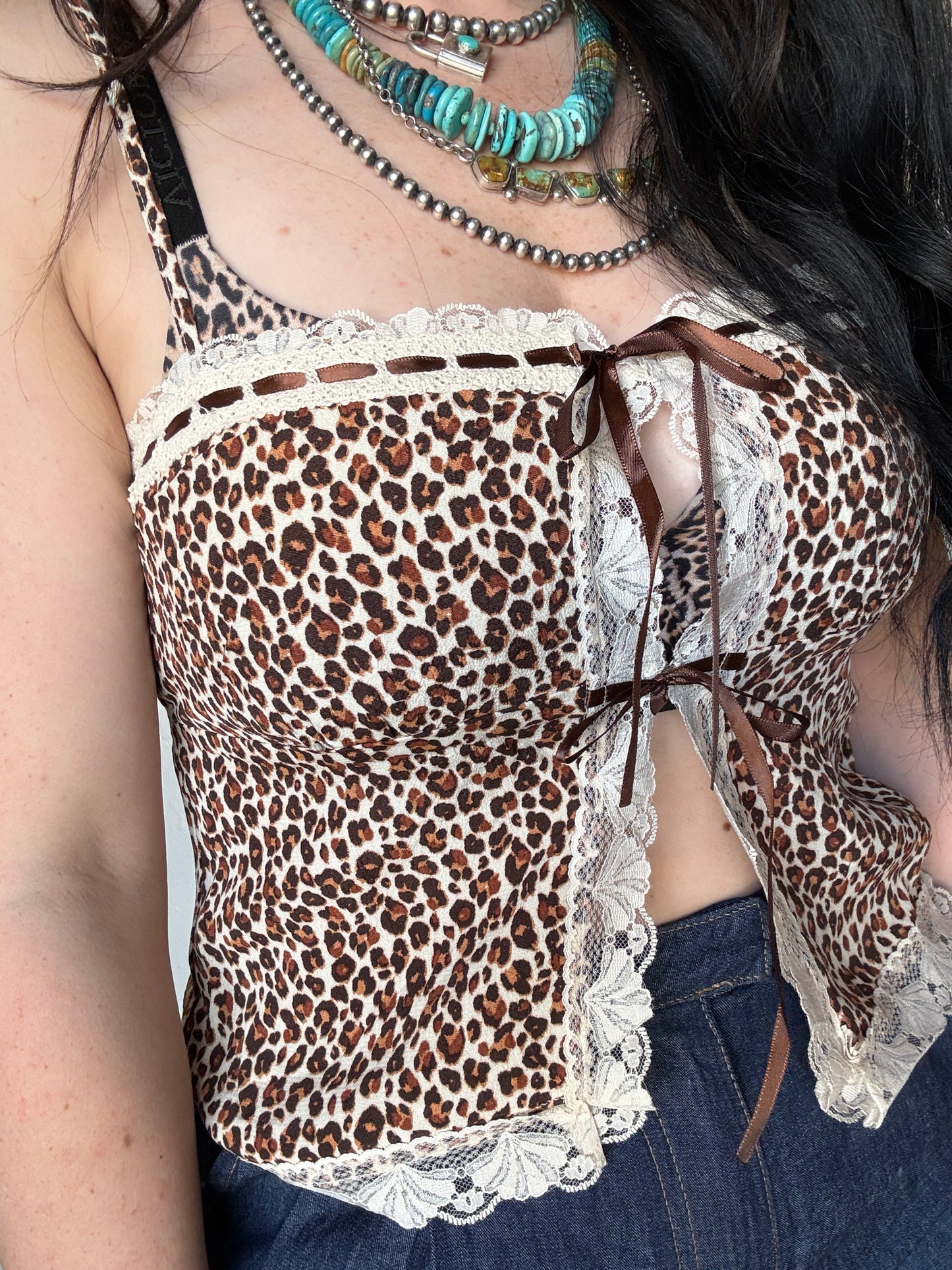 The Leopard Lady Lace Tank
