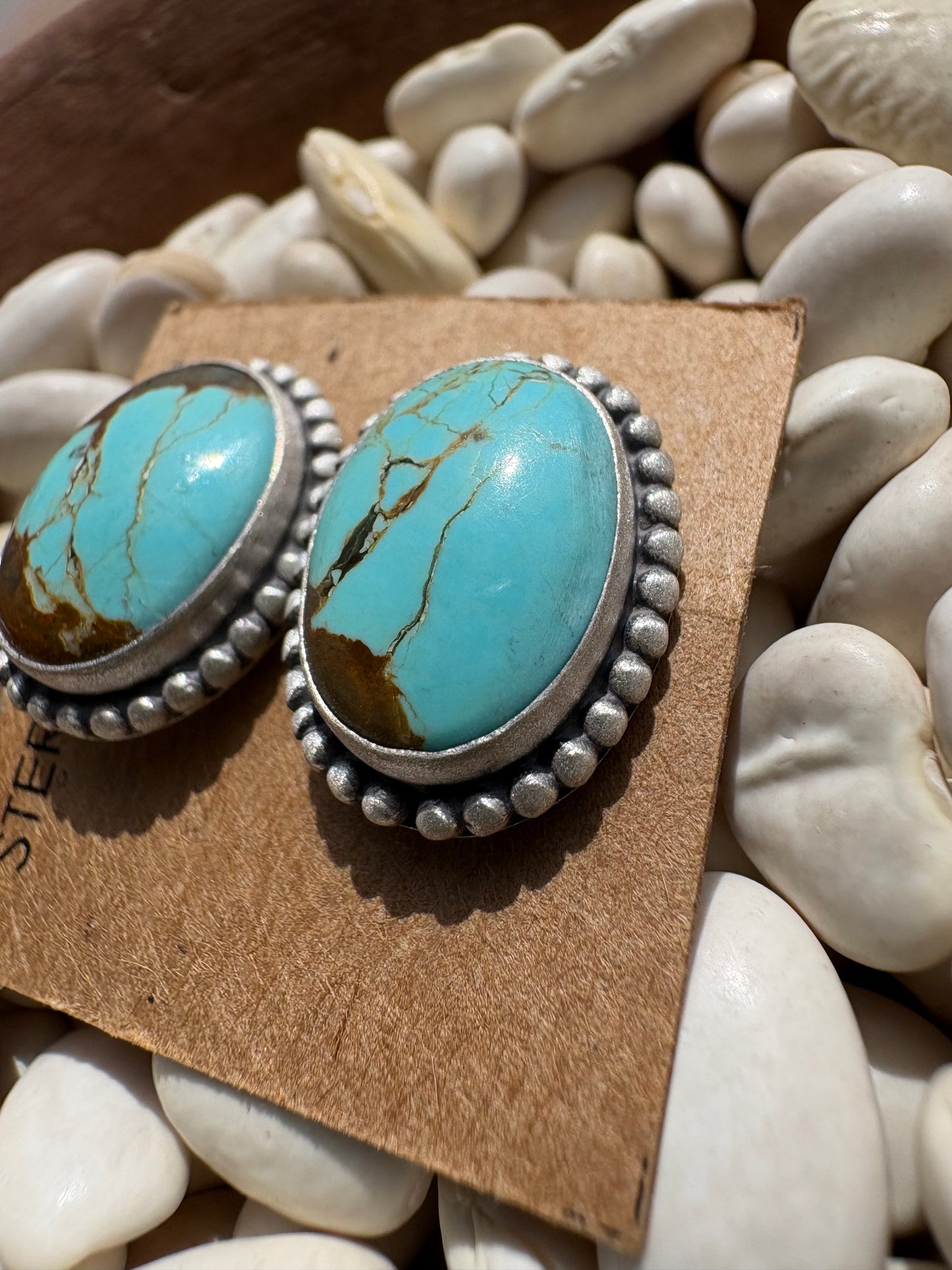 Mine 8 TurquoiseEveryday Studs