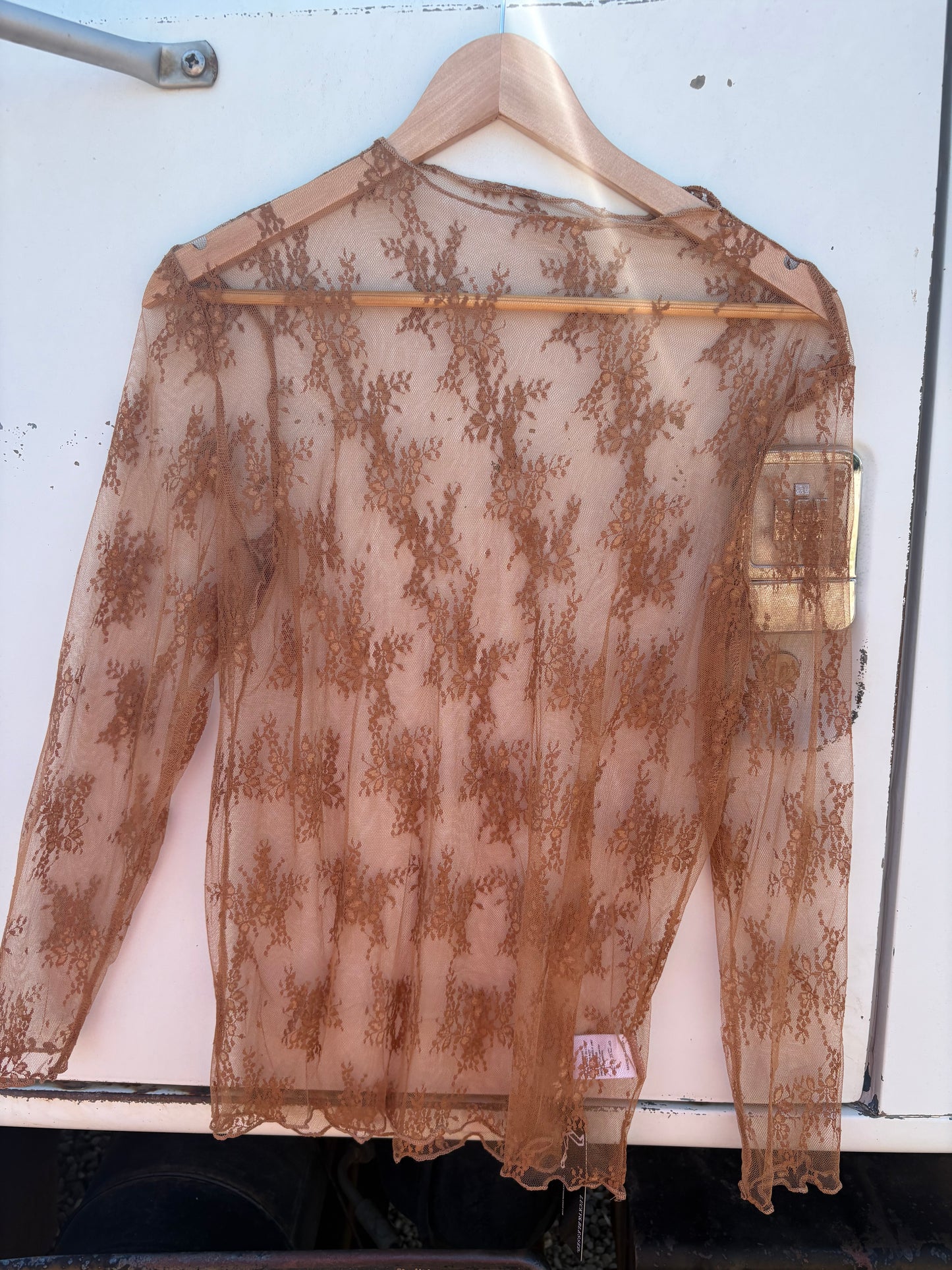 Lace Undershirt *Tan