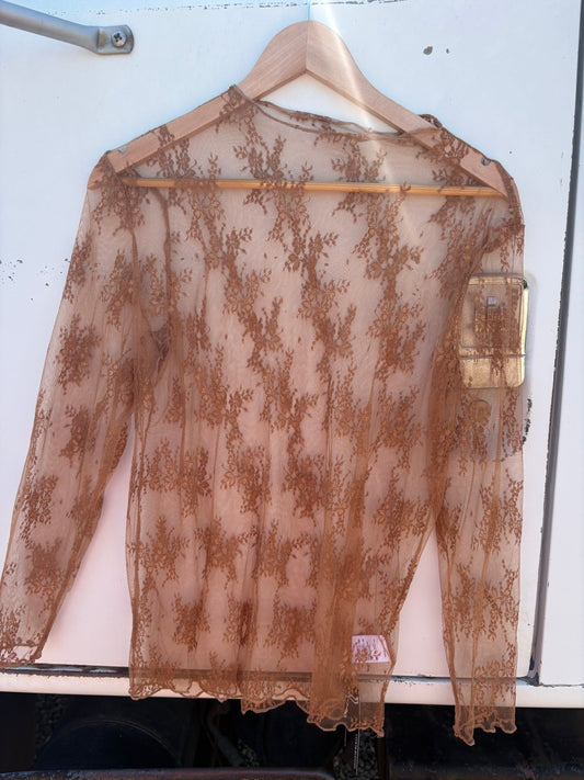 Lace Undershirt *Tan