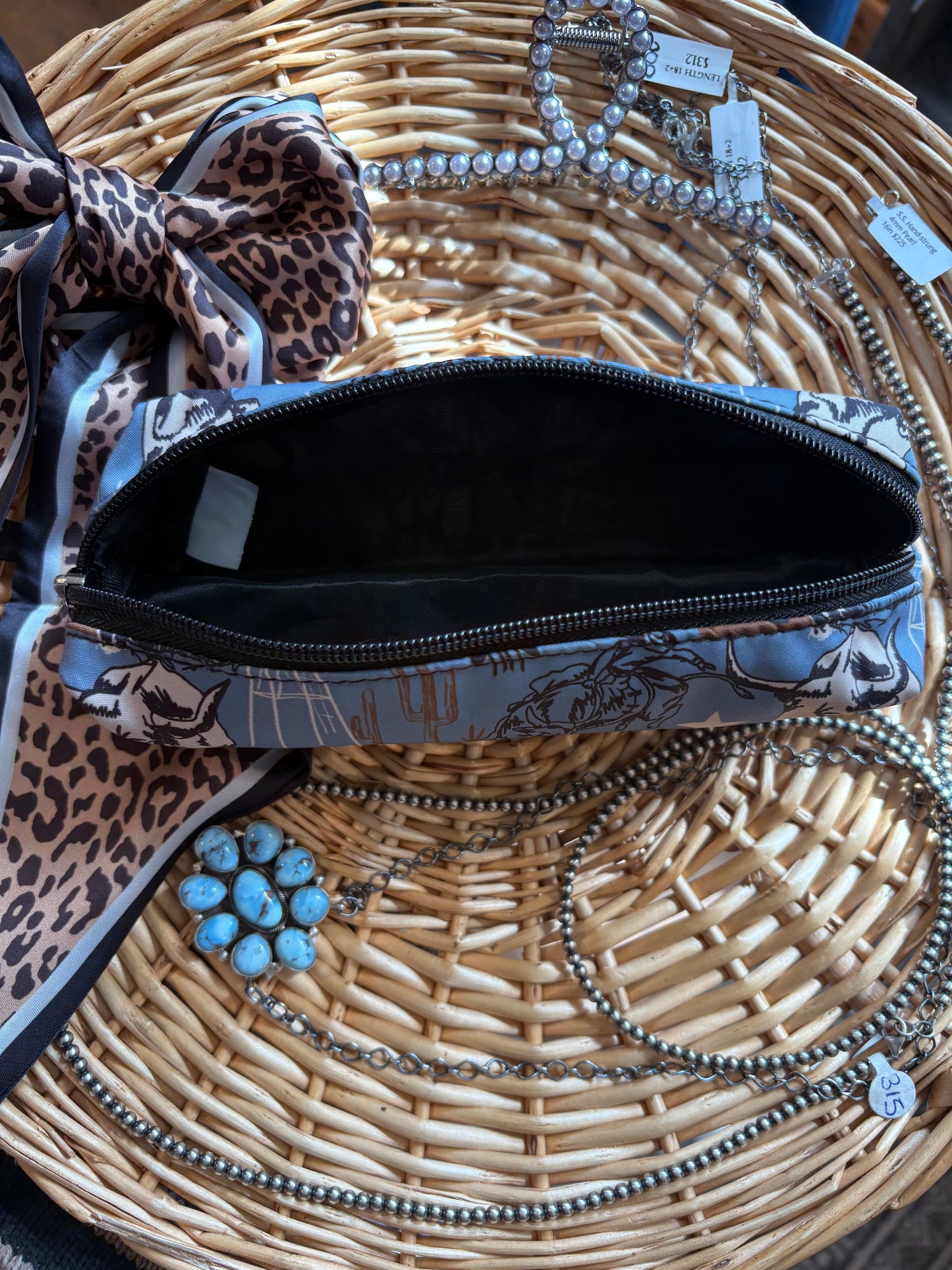 Dandy Denim Multi-use Pouch