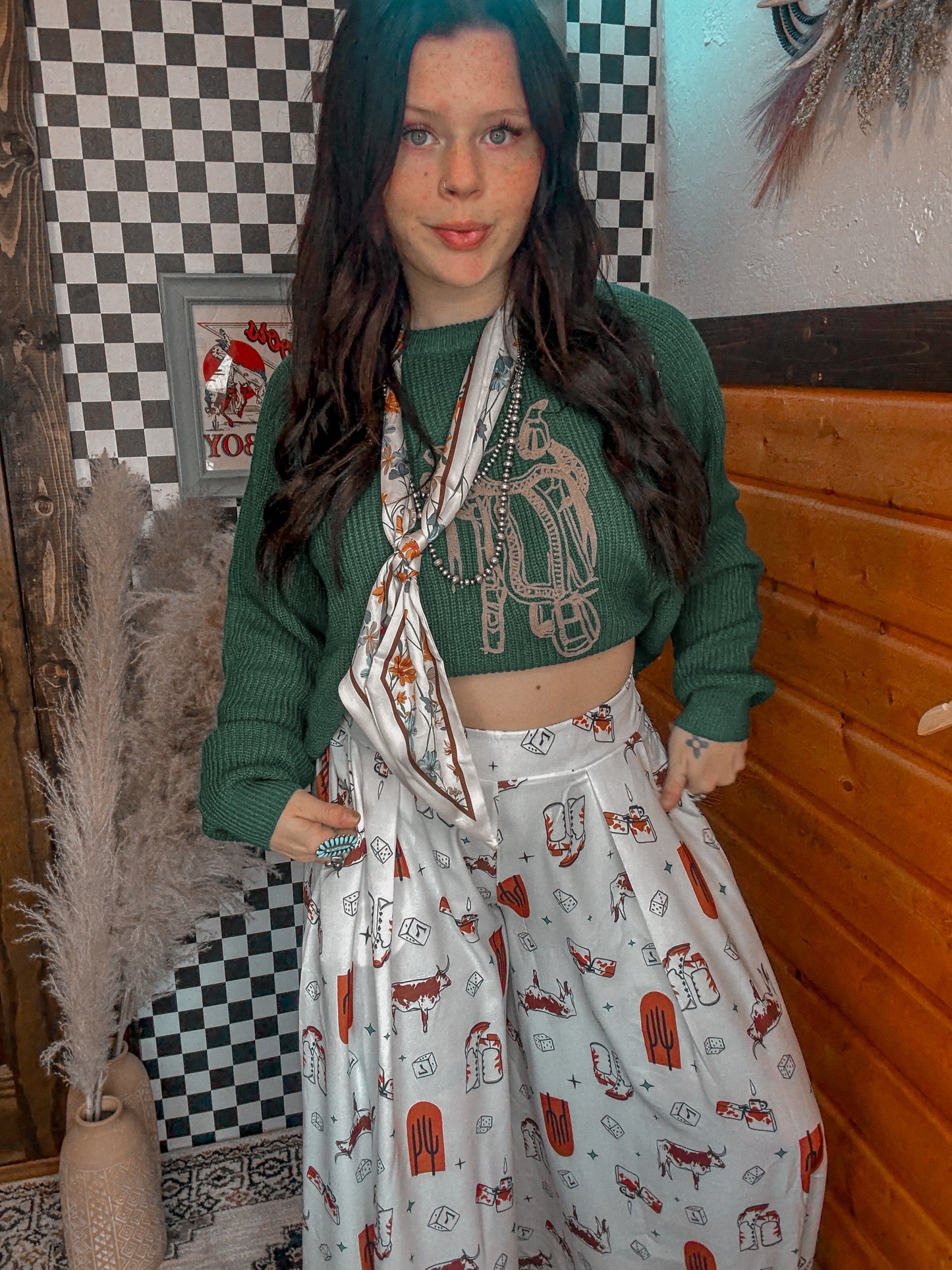 Viva Las Vegas Trousers *Cream