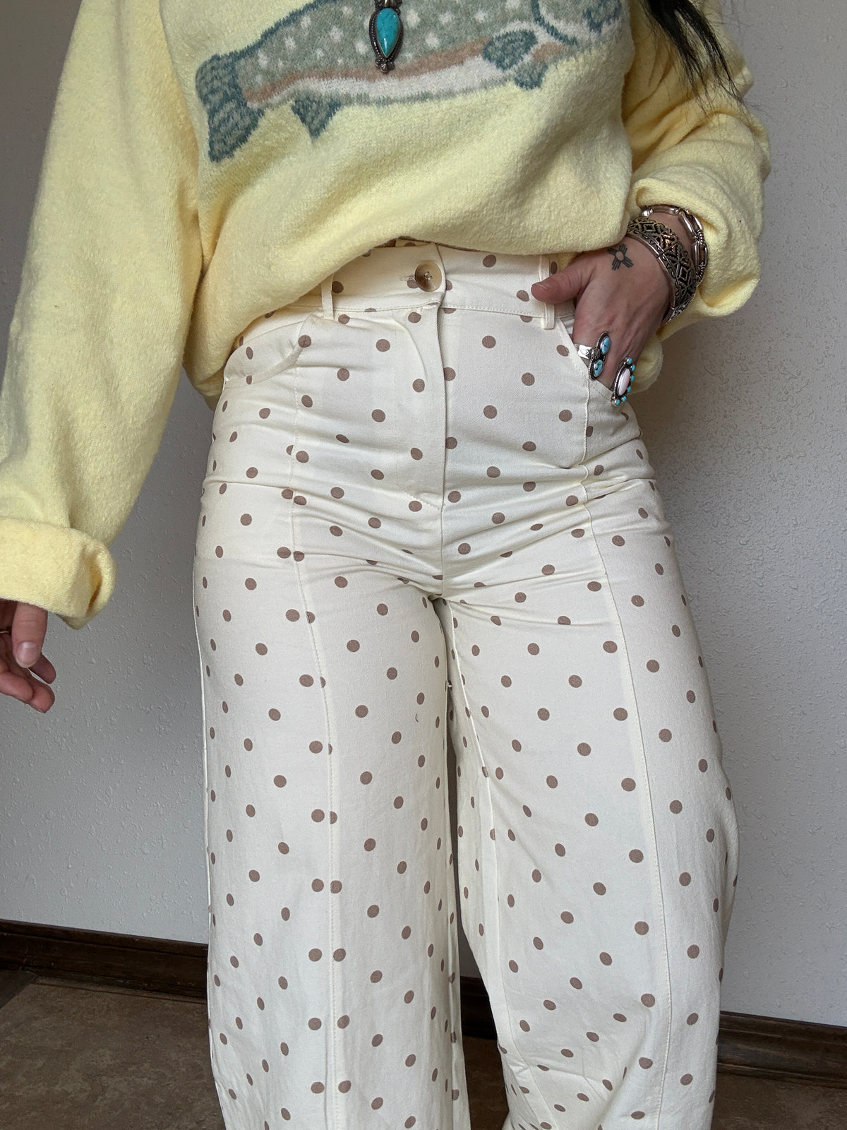 Fall Nights Polka Dot Pant