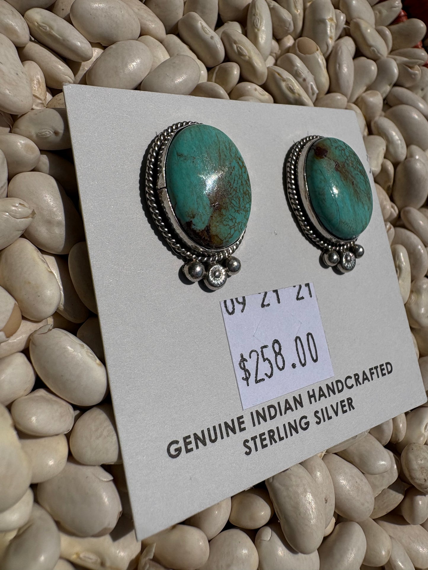 Abellene Bahe Native Made Turquoise Everyday Studs