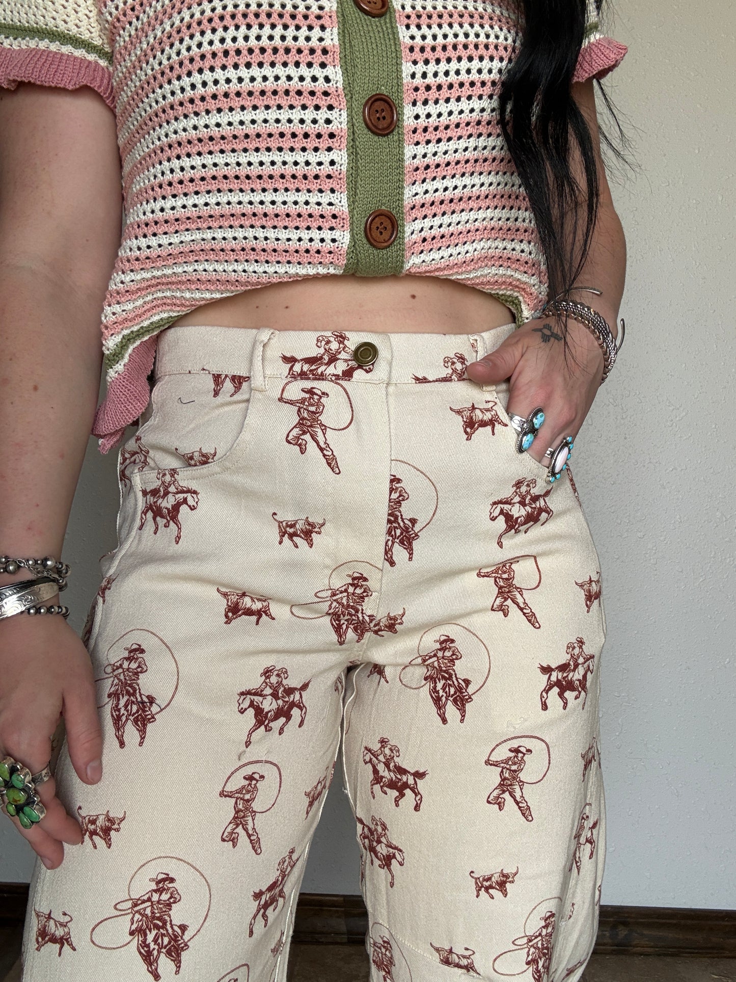 The Arizona Cowboy Barrel Jeans