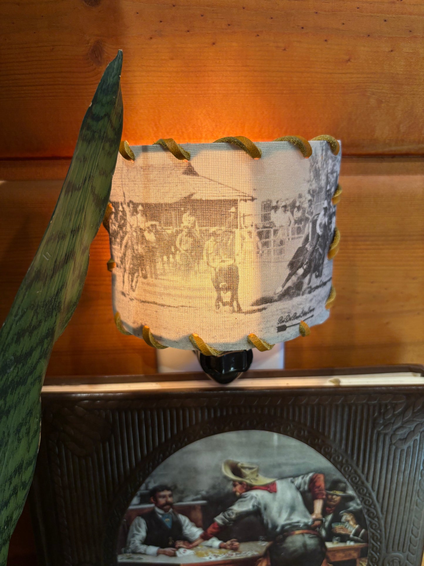 Western Night Light *Team Roper