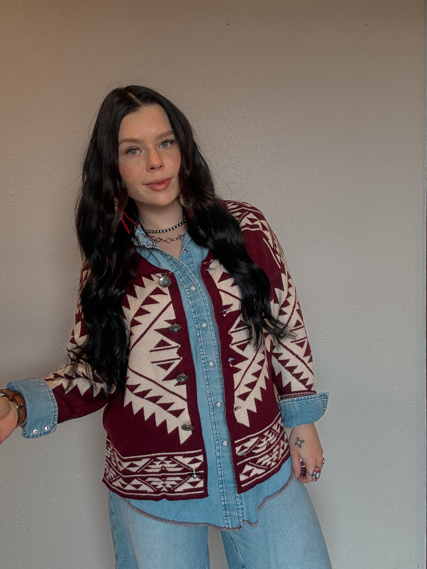 Valentine Cowboy Cardigan