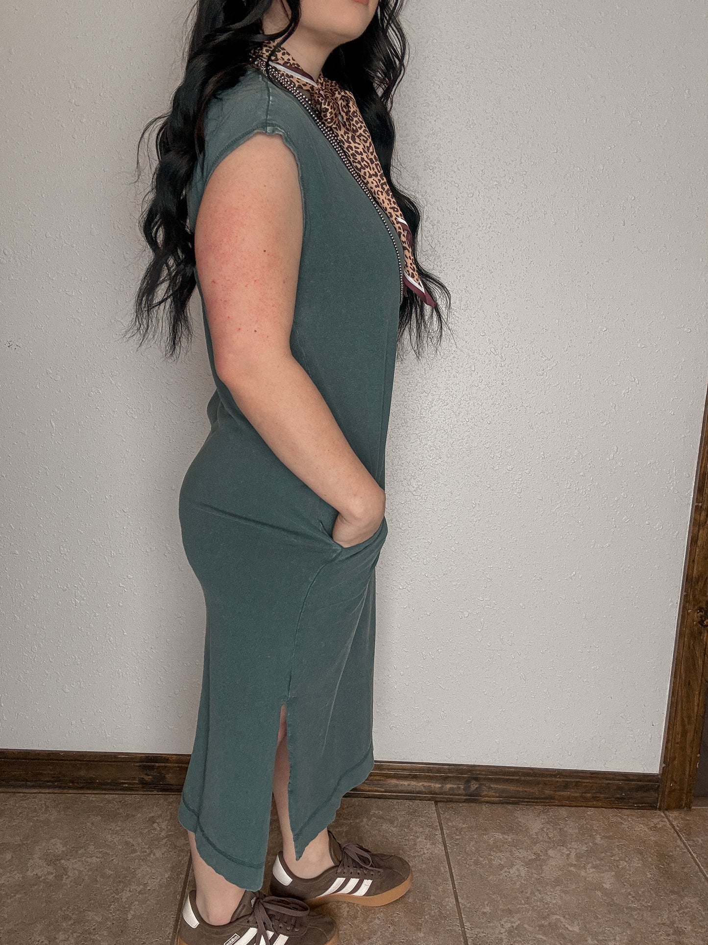 The Teal Casual Dress