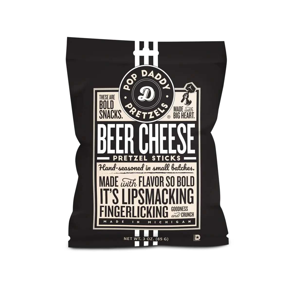 Seasoned Pretzels - 3oz - Beer Cheese